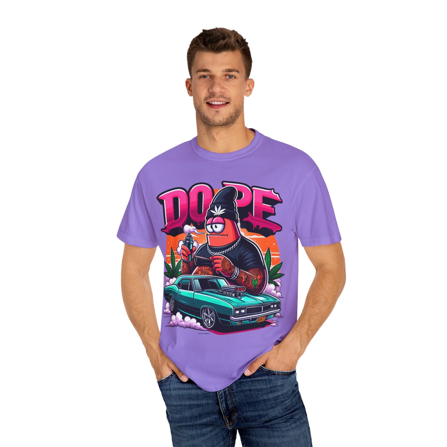 Dope Vibes Unisex T-shirt, Graphic Tee for Streetwear, Cool Casual Outfit, Gift for Artists, Hip Hop Culture Clothing, Cannabis, 420