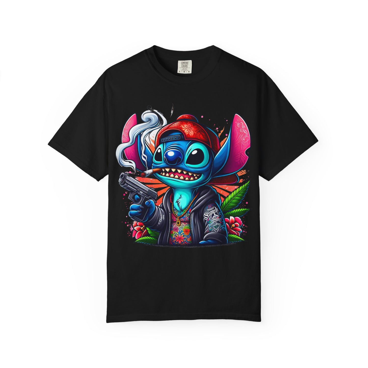 Vibrant Cartoon Graphic Tee, Unisex T-shirt, Casual Wear, Streetwear Style, Summer Fashion, Gift for Friends, Cannabis, 420