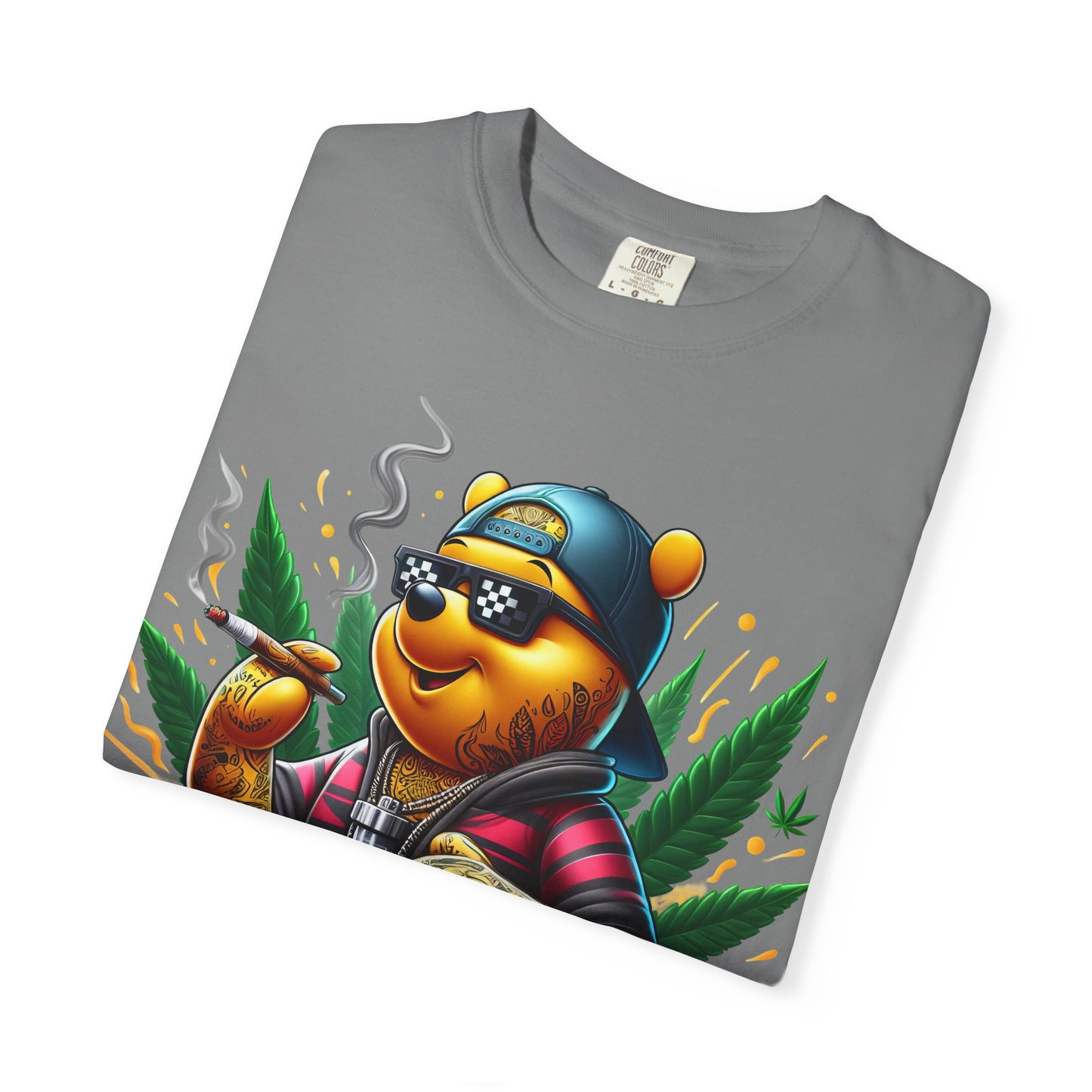 Cool Bear Graphic T-Shirt, Unisex Tee, Cannabis Vibe Apparel, Streetwear, Dope Graphic Shirt, Perfect for Gifting, 420, Cannabis