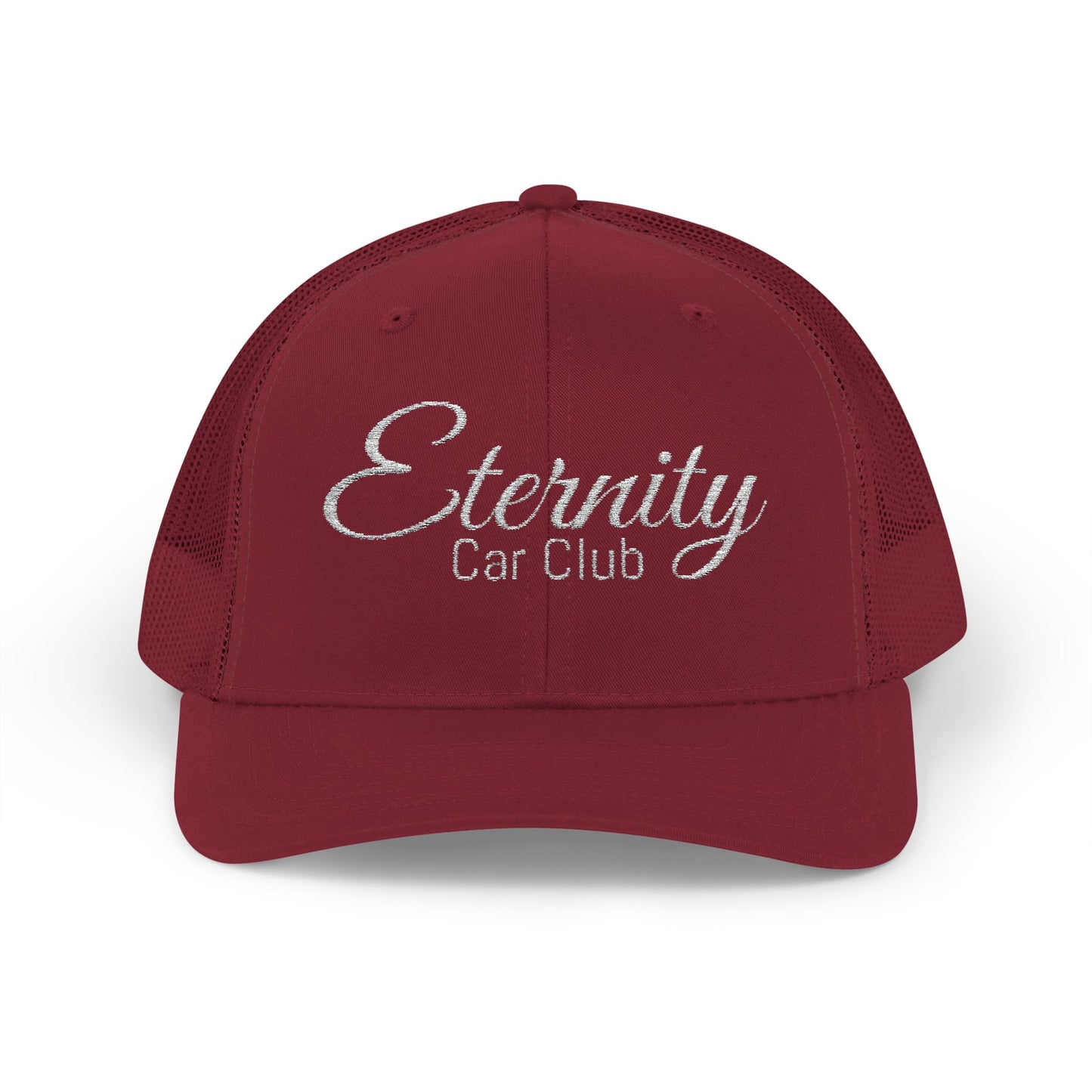 Embroidered: Eternity Car Club Snapback Trucker Cap, Adjustable Hat