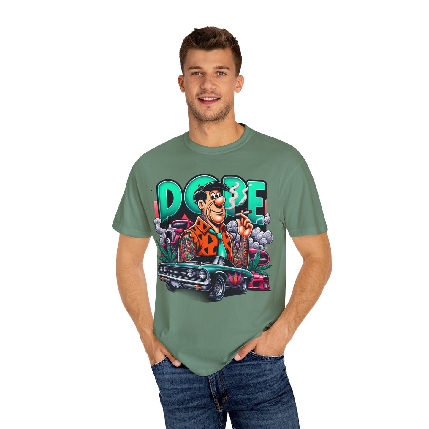 Awesome Dope Graphic T-Shirt, Unisex Tee, Casual Streetwear, Gift for Car Lovers, Unique Stylish Apparel, Cannabis, 420