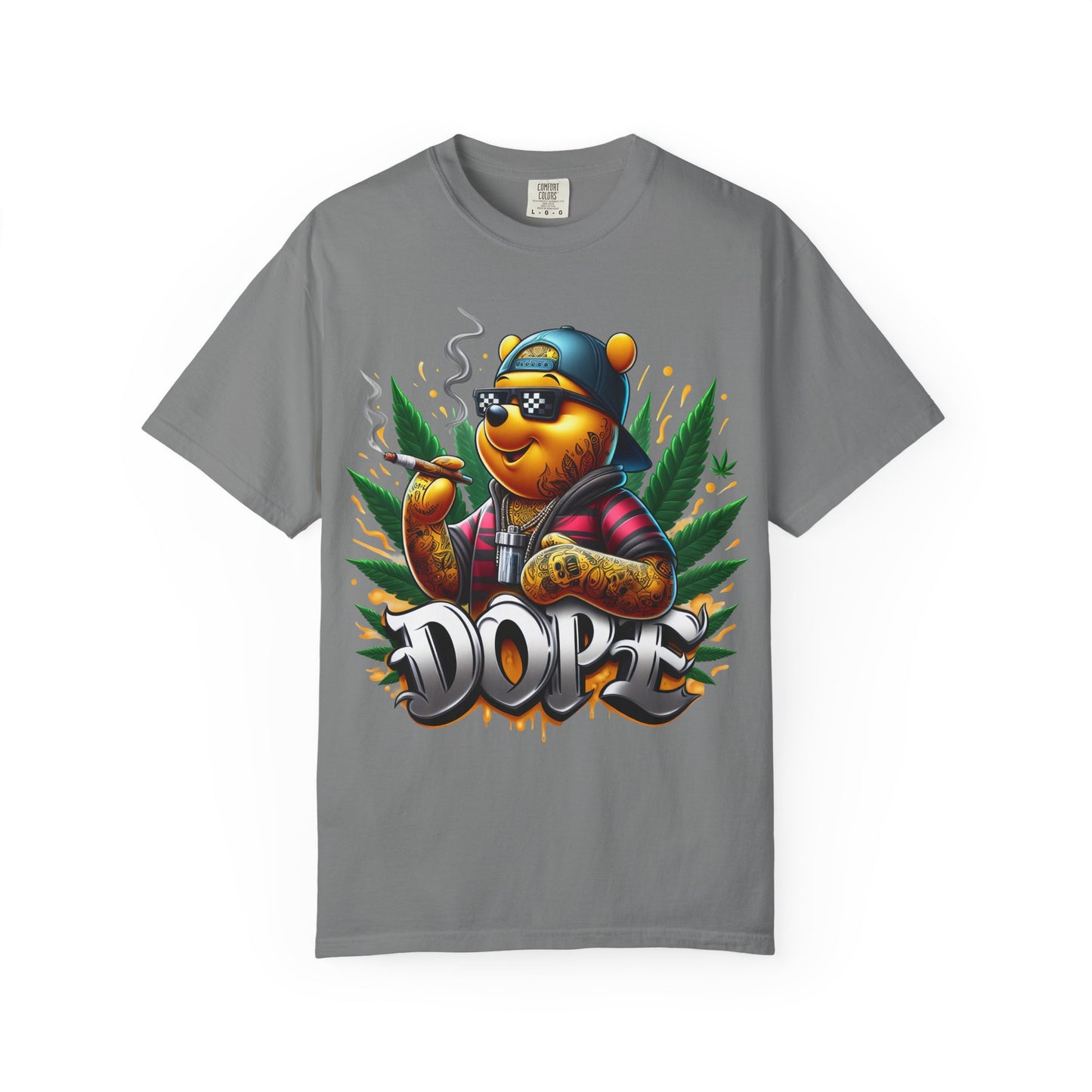 Cool Bear Graphic T-Shirt, Unisex Tee, Cannabis Vibe Apparel, Streetwear, Dope Graphic Shirt, Perfect for Gifting, 420, Cannabis