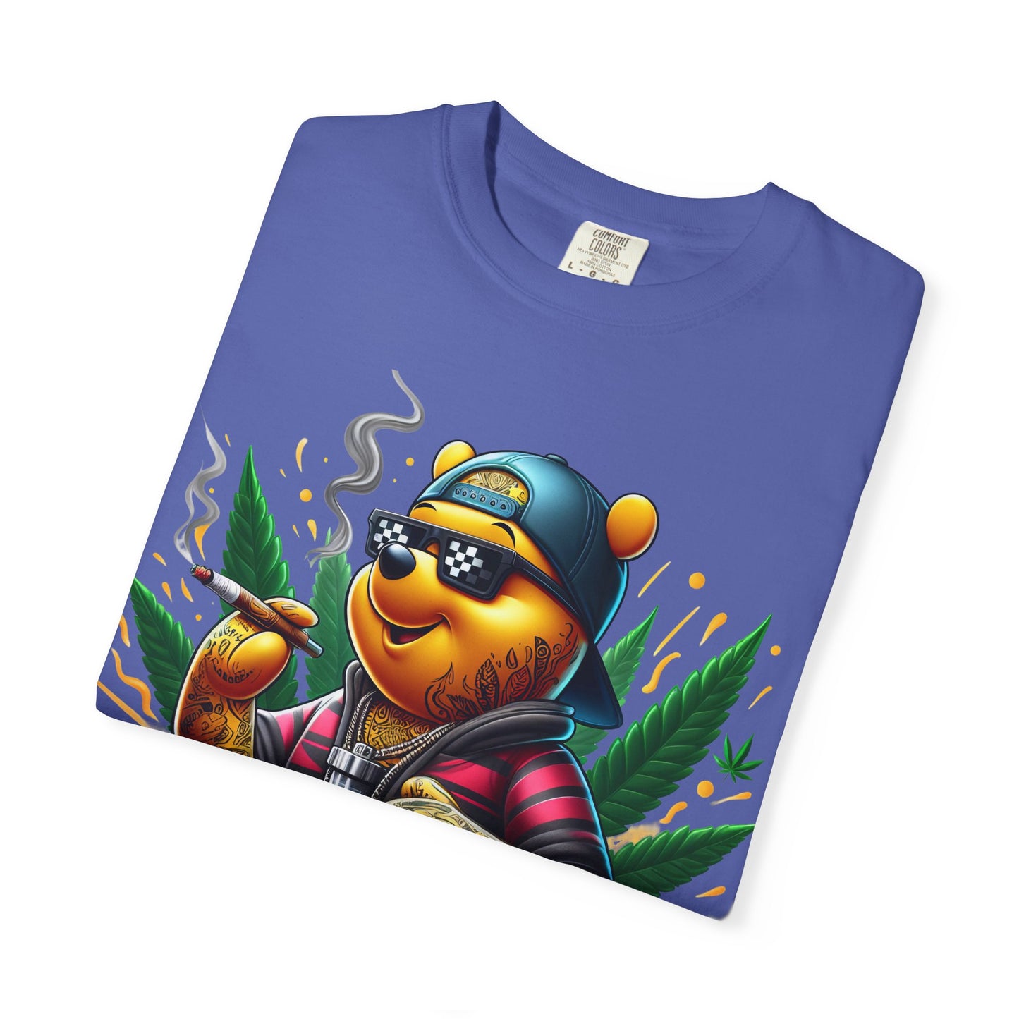 Cool Bear Graphic T-Shirt, Unisex Tee, Cannabis Vibe Apparel, Streetwear, Dope Graphic Shirt, Perfect for Gifting, 420, Cannabis