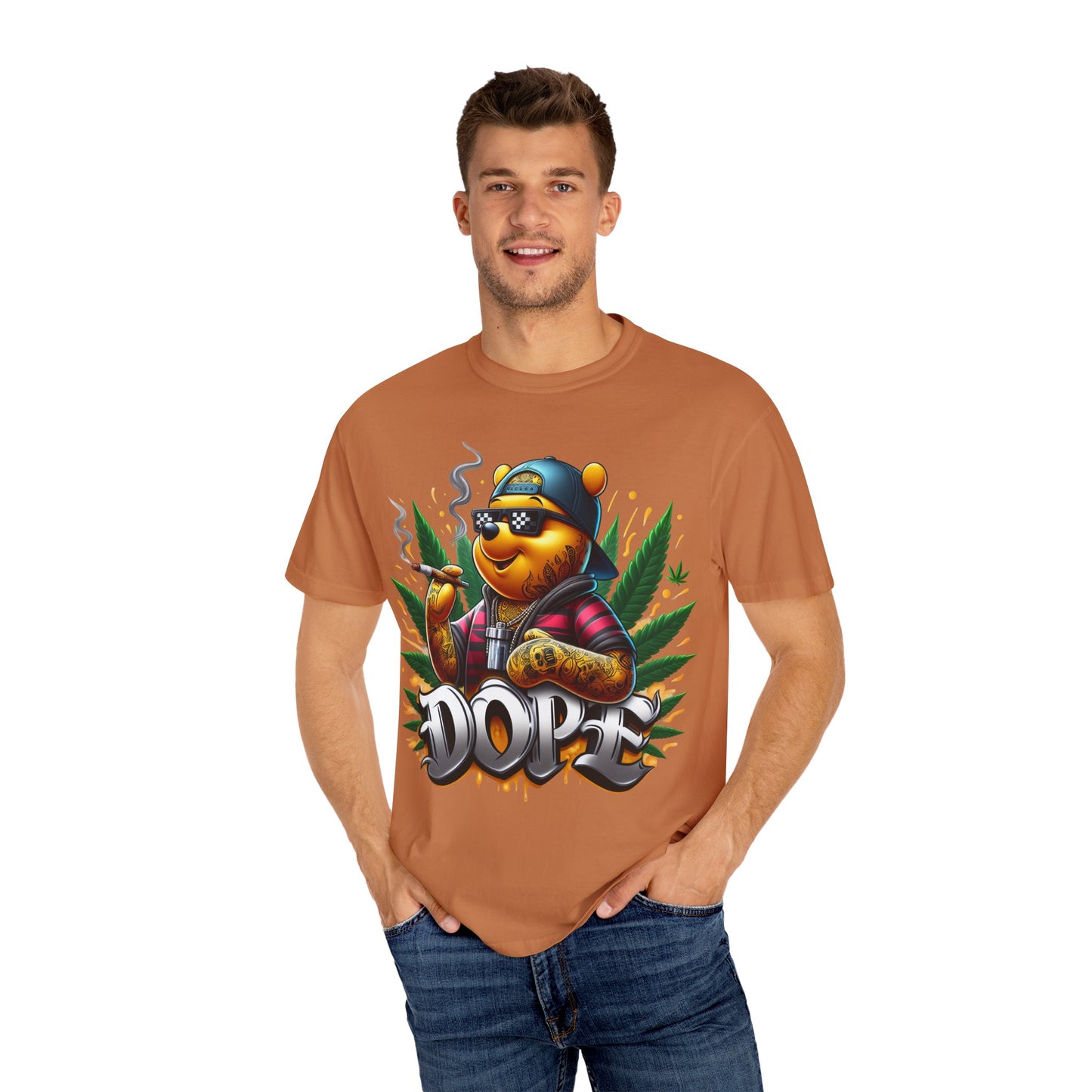 Cool Bear Graphic T-Shirt, Unisex Tee, Cannabis Vibe Apparel, Streetwear, Dope Graphic Shirt, Perfect for Gifting, 420, Cannabis