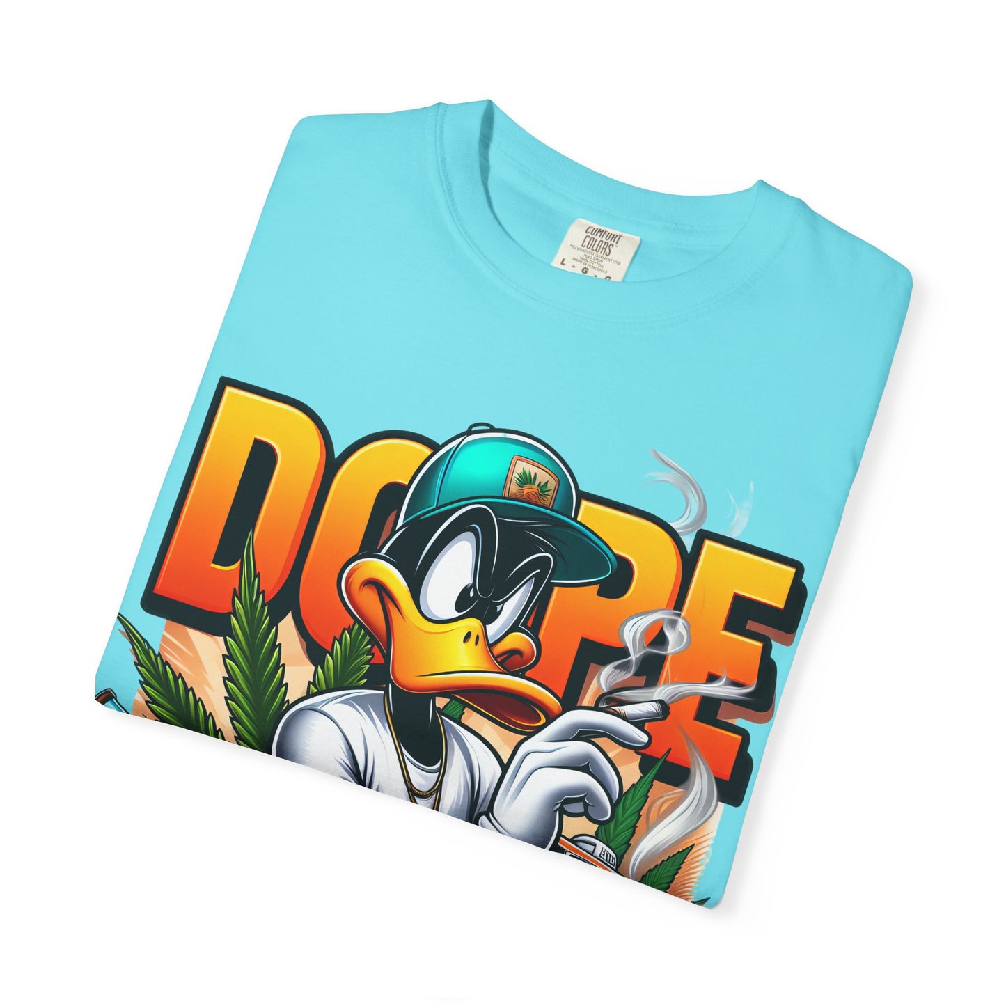Dope Vibe Unisex Garment-Dyed T-Shirt | Streetwear Fashion, Casual Style, Hip Hop Merch, Graphic Tee, Cool Gift, Cannabis, 420