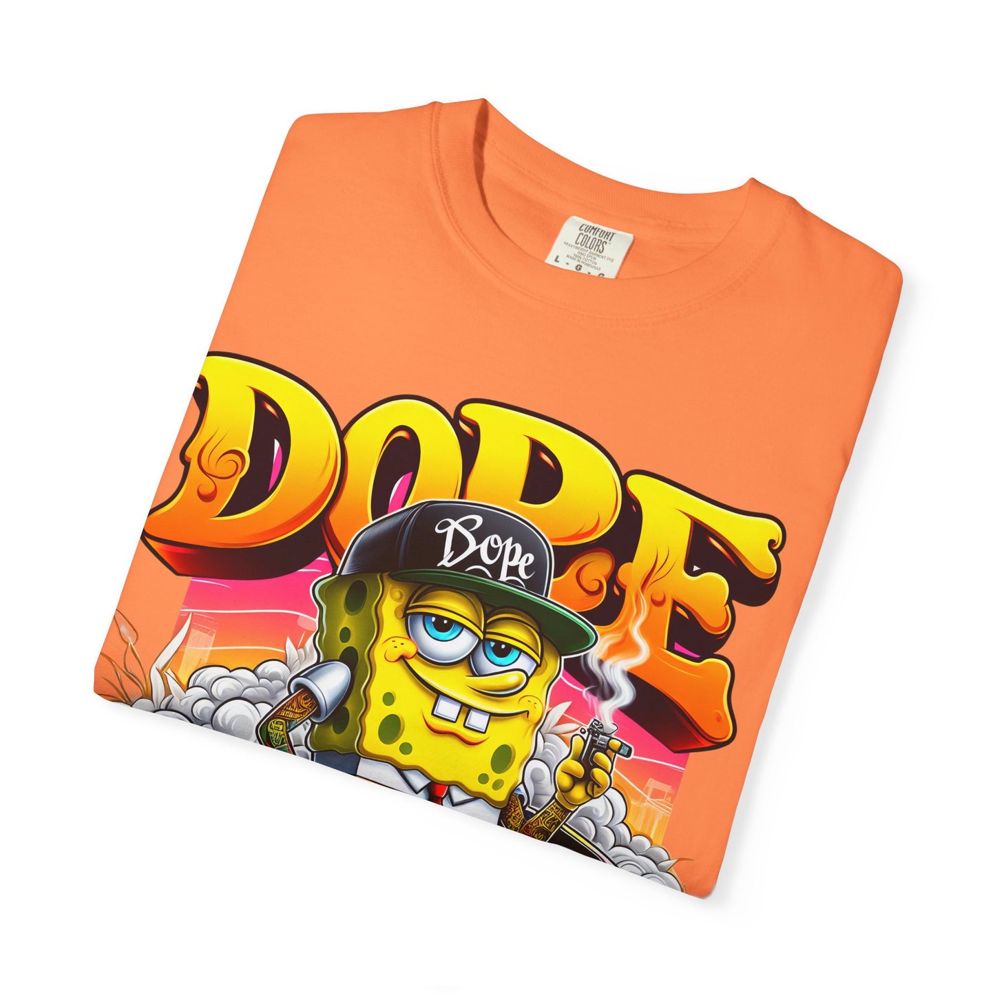 Dope SpongeBob Unisex T-shirt | Streetwear, Casual Wear, Graphic Tee, 420, Cannabis