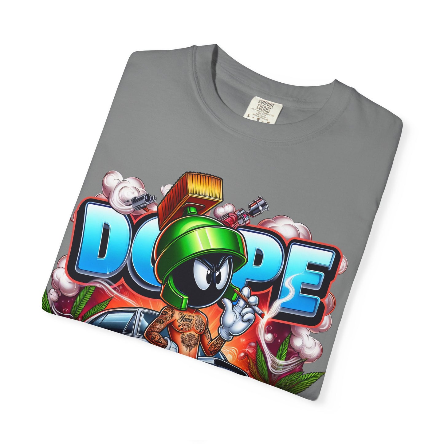Dope Vibes Unisex Garment-Dyed T-Shirt, Streetwear Tee, Hip-Hop Style Shirt, Casual Fashion Top, Unique Graphic Tee, 420, Cannabis