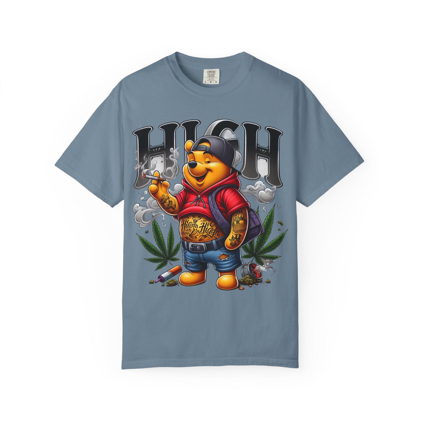 Chill Vibes Unisex T-shirt, High Design, Streetwear Style, Perfect Gift for Cannabis Lovers, Summer Festivals, Everyday Wear, Cannabis, 420