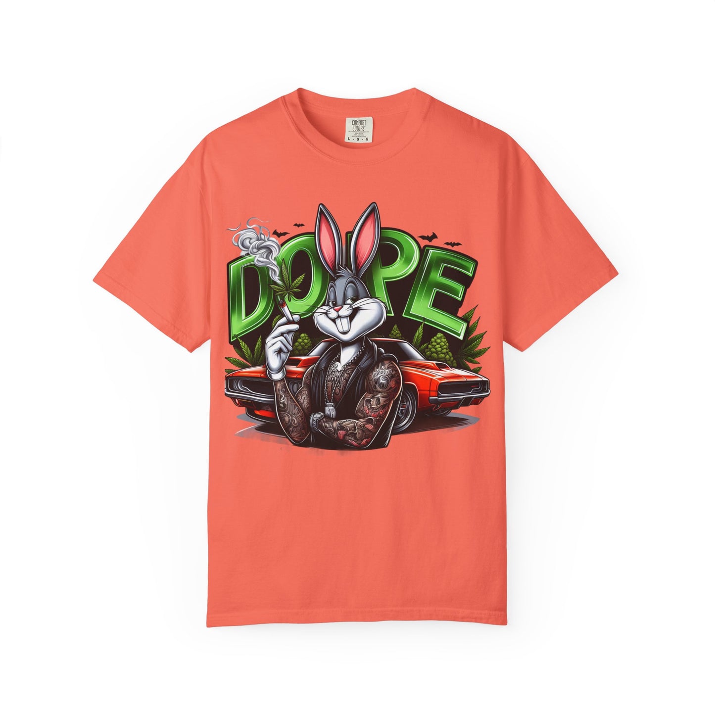 Cool Cartoon Graphic Tee, Vintage Style T-shirt, Streetwear, Hip Hop Fashion, Gift for Him, Cartoon Art Design, Loon, 420, Cannabis