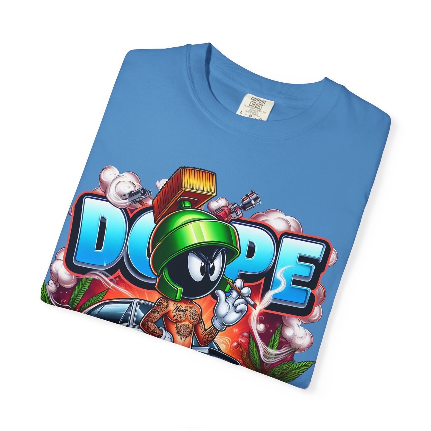 Dope Vibes Unisex Garment-Dyed T-Shirt, Streetwear Tee, Hip-Hop Style Shirt, Casual Fashion Top, Unique Graphic Tee, 420, Cannabis