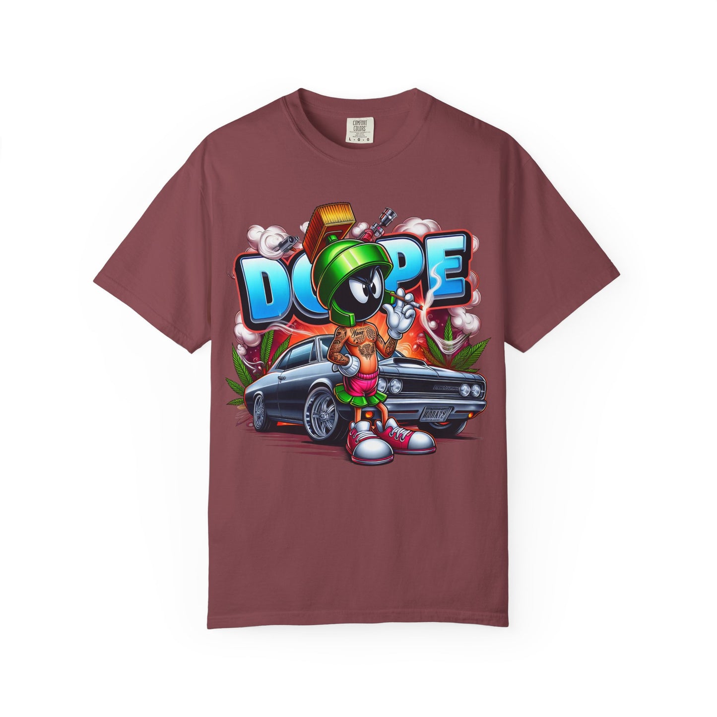 Dope Vibes Unisex Garment-Dyed T-Shirt, Streetwear Tee, Hip-Hop Style Shirt, Casual Fashion Top, Unique Graphic Tee, 420, Cannabis