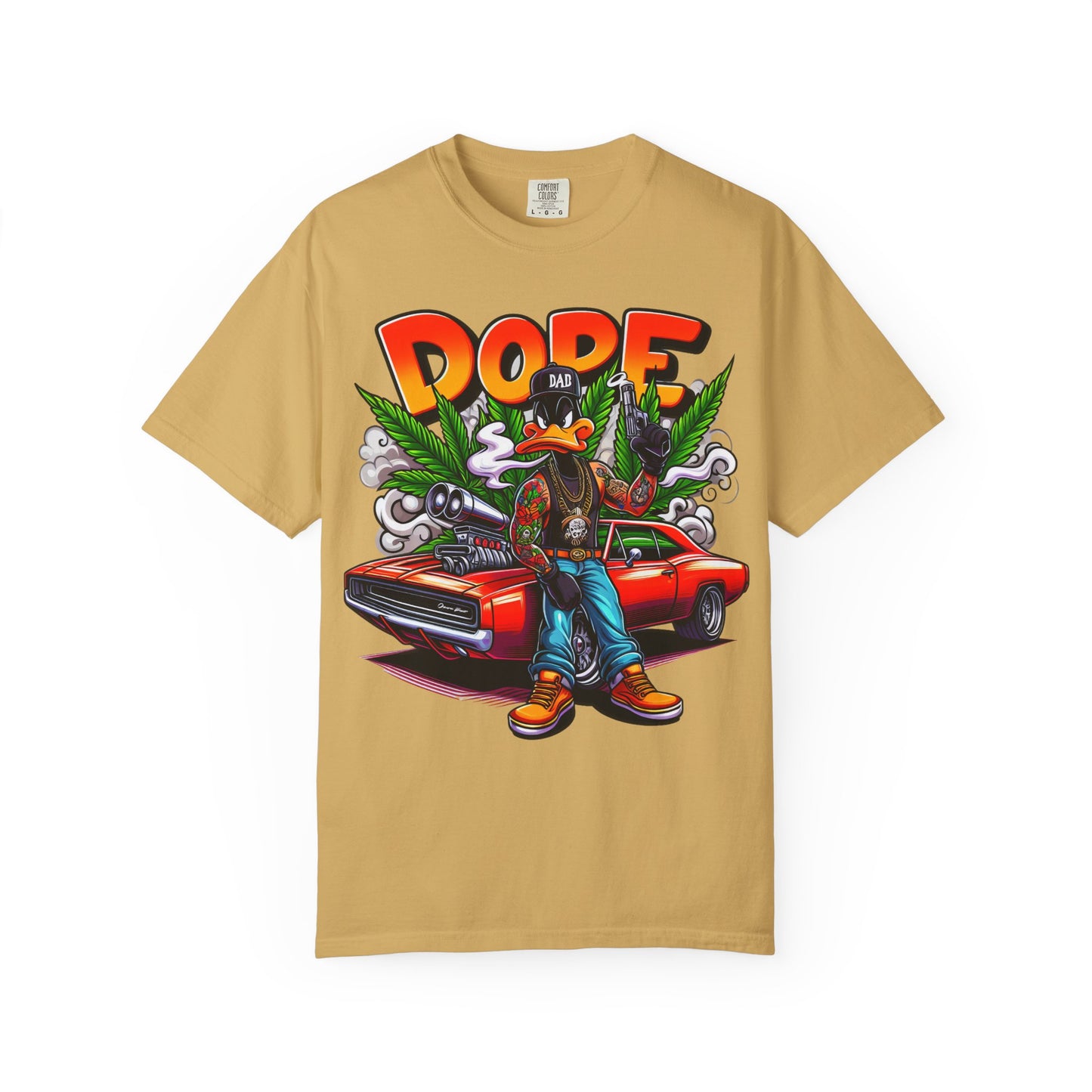 Dope Graphic Tee, Urban Streetwear T-shirt, Cool Casual Style, Unisex Apparel, Hip Hop Fashion, Gift for Trendsetters, Cannabis, 420