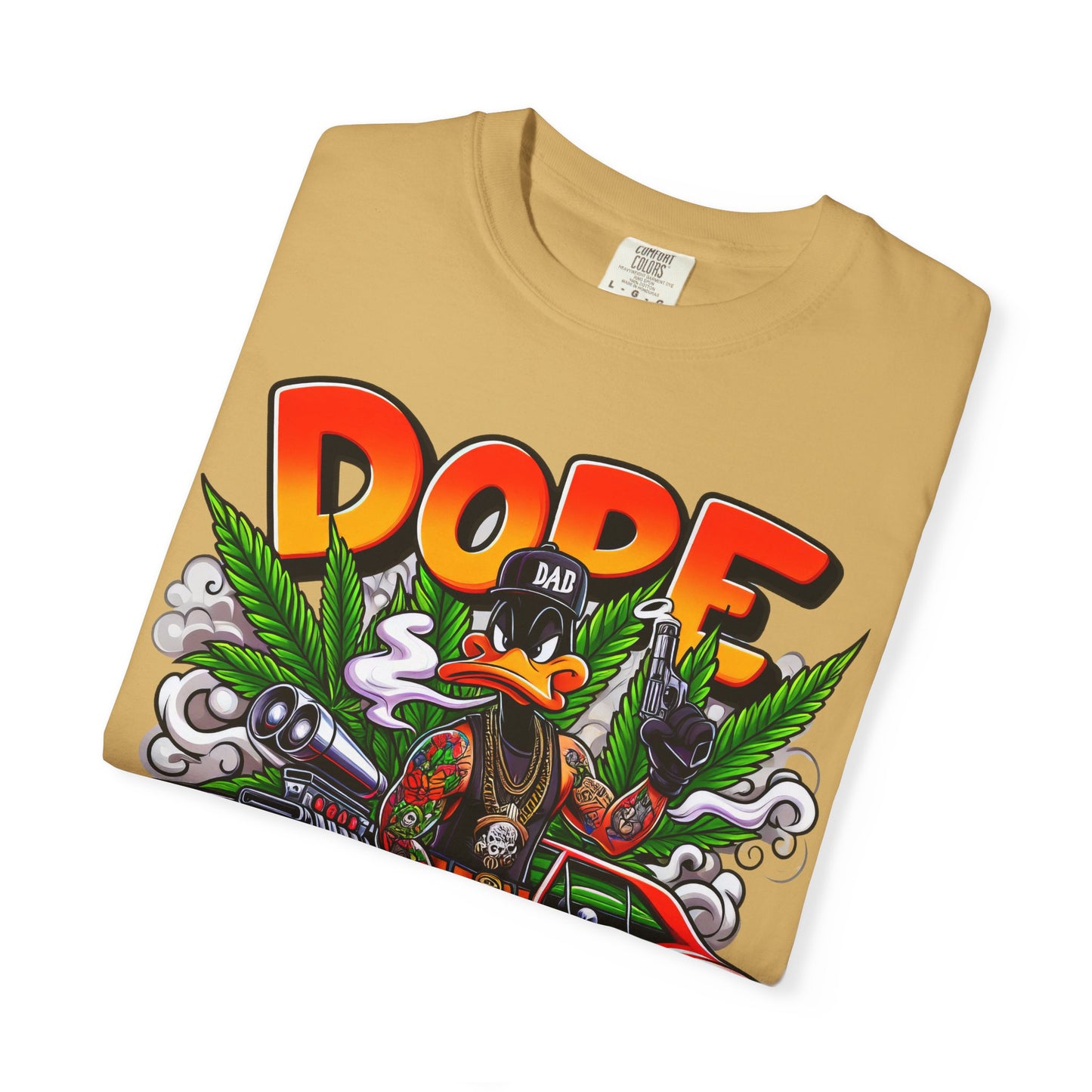 Dope Graphic Tee, Urban Streetwear T-shirt, Cool Casual Style, Unisex Apparel, Hip Hop Fashion, Gift for Trendsetters, Cannabis, 420