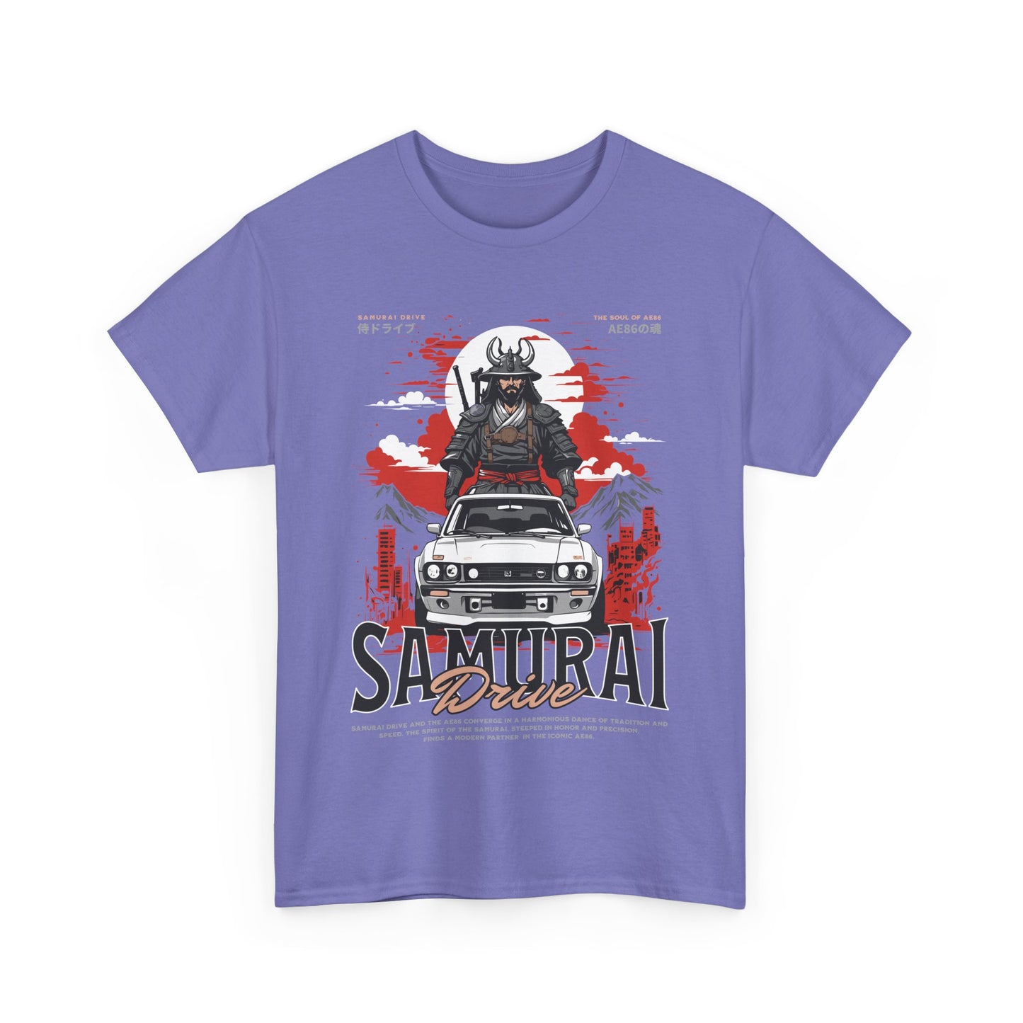 Samurai Graphic T-Shirt - JDM Style - Toyota AE86