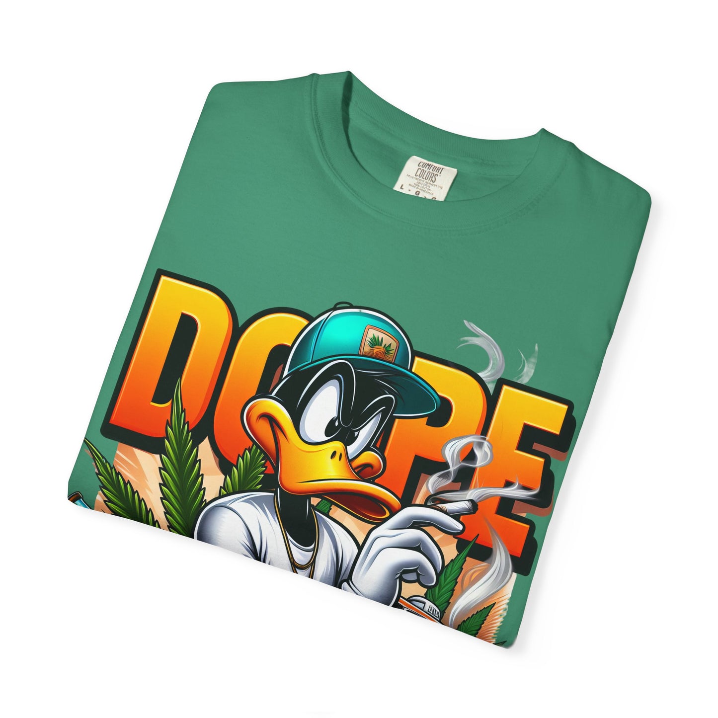 Dope Vibe Unisex Garment-Dyed T-Shirt | Streetwear Fashion, Casual Style, Hip Hop Merch, Graphic Tee, Cool Gift, Cannabis, 420