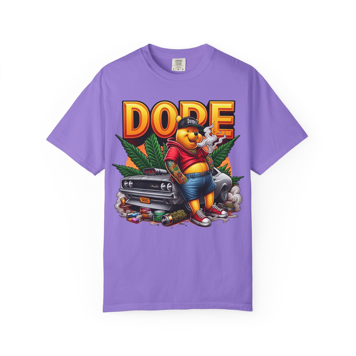 Cool Dude Graphic T-Shirt, Vintage Streetwear Tee, Perfect for Festivals, Summer Vibes, Hip Hop, Gift for Friends, 420, Cannabis