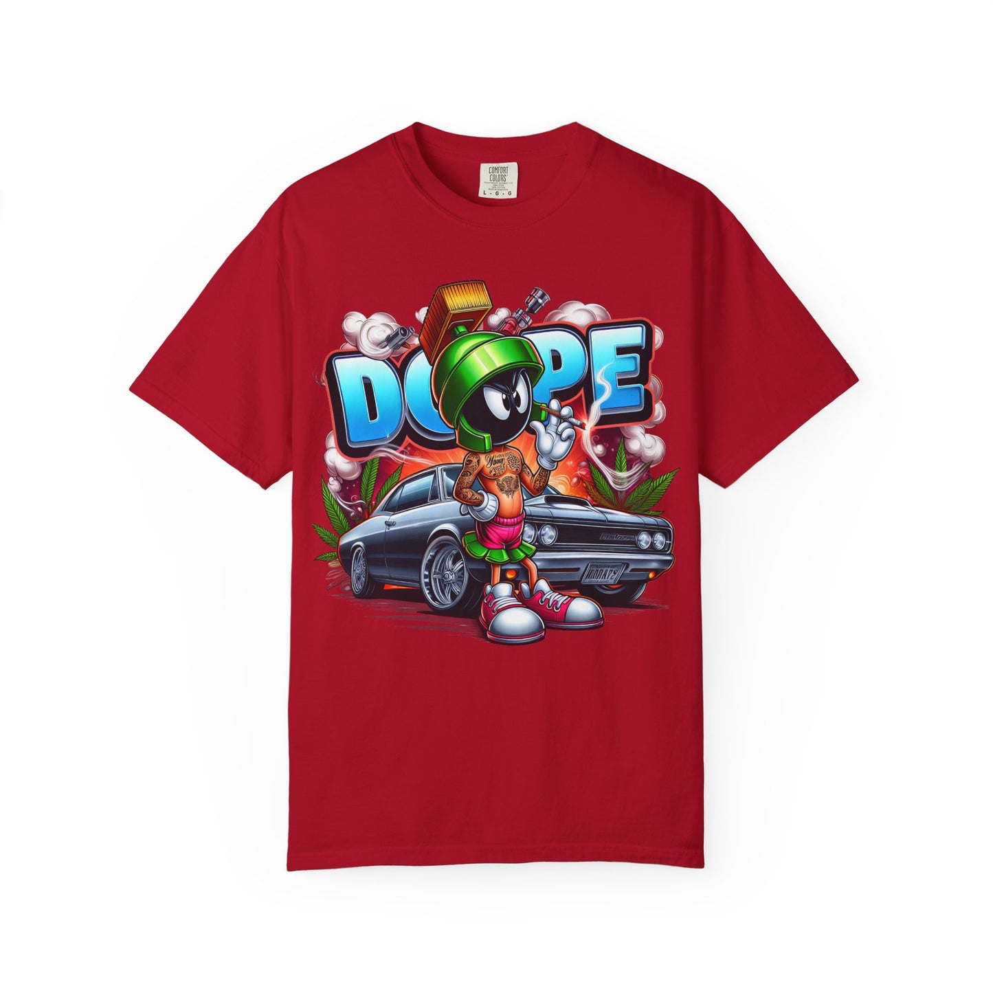 Dope Vibes Unisex Garment-Dyed T-Shirt, Streetwear Tee, Hip-Hop Style Shirt, Casual Fashion Top, Unique Graphic Tee, 420, Cannabis