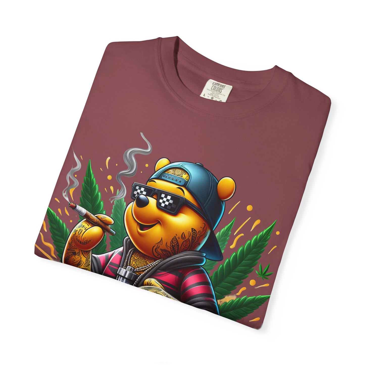 Cool Bear Graphic T-Shirt, Unisex Tee, Cannabis Vibe Apparel, Streetwear, Dope Graphic Shirt, Perfect for Gifting, 420, Cannabis