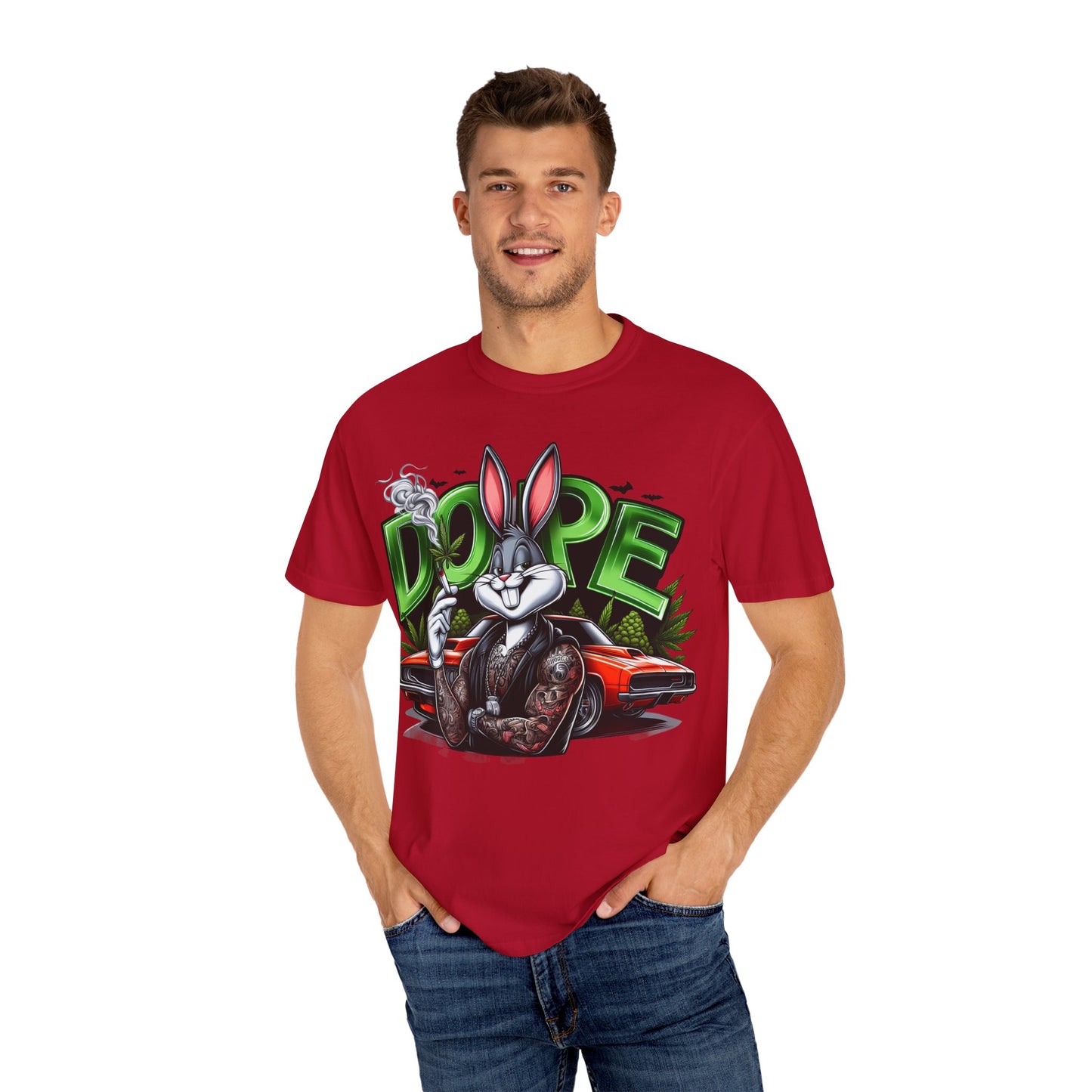 Cool Cartoon Graphic Tee, Vintage Style T-shirt, Streetwear, Hip Hop Fashion, Gift for Him, Cartoon Art Design, Loon, 420, Cannabis