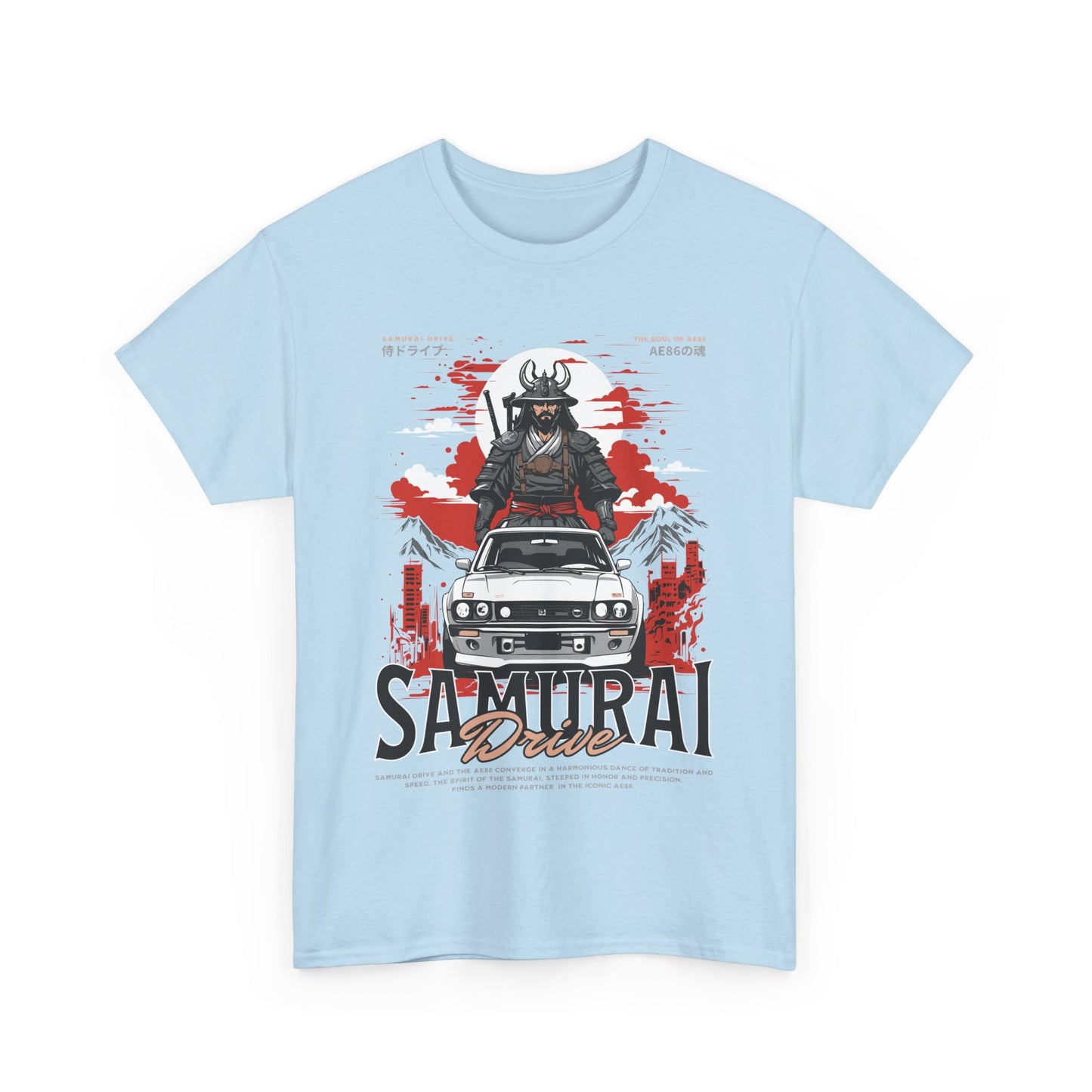 Samurai Graphic T-Shirt - JDM Style - Toyota AE86