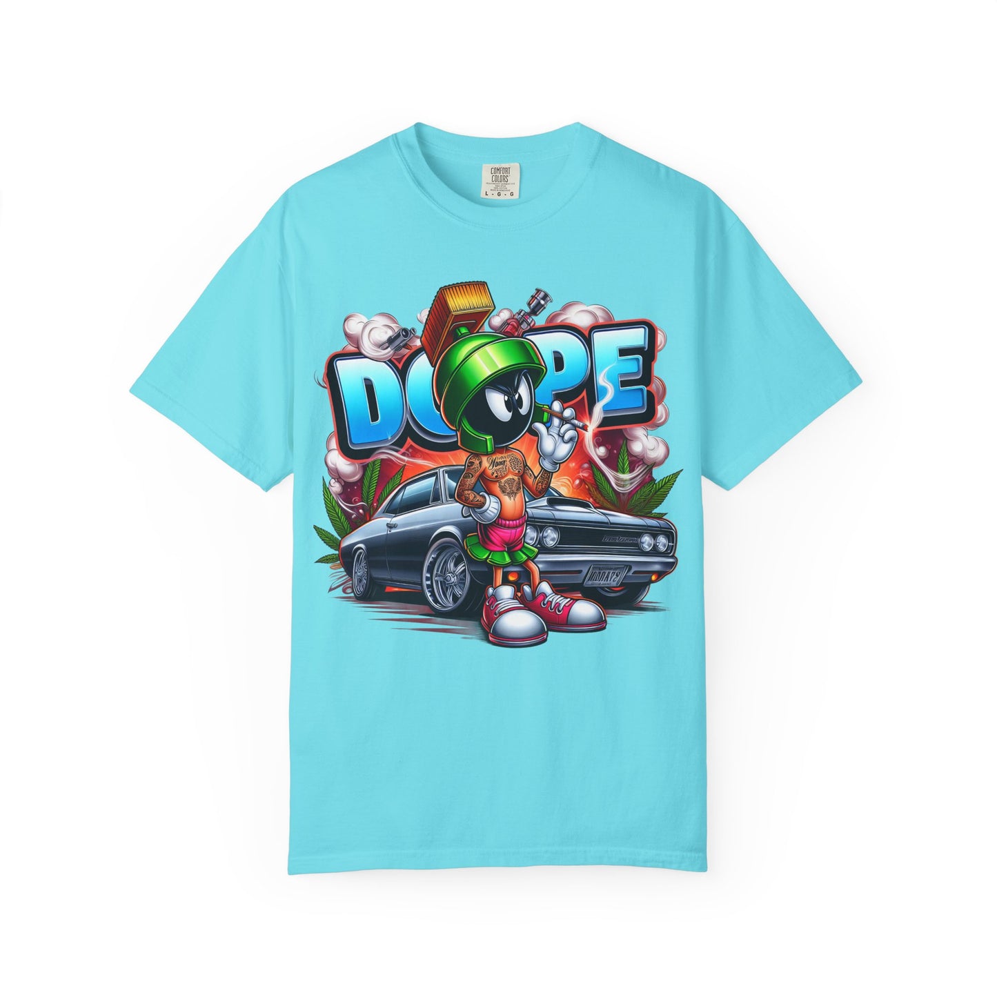 Dope Vibes Unisex Garment-Dyed T-Shirt, Streetwear Tee, Hip-Hop Style Shirt, Casual Fashion Top, Unique Graphic Tee, 420, Cannabis