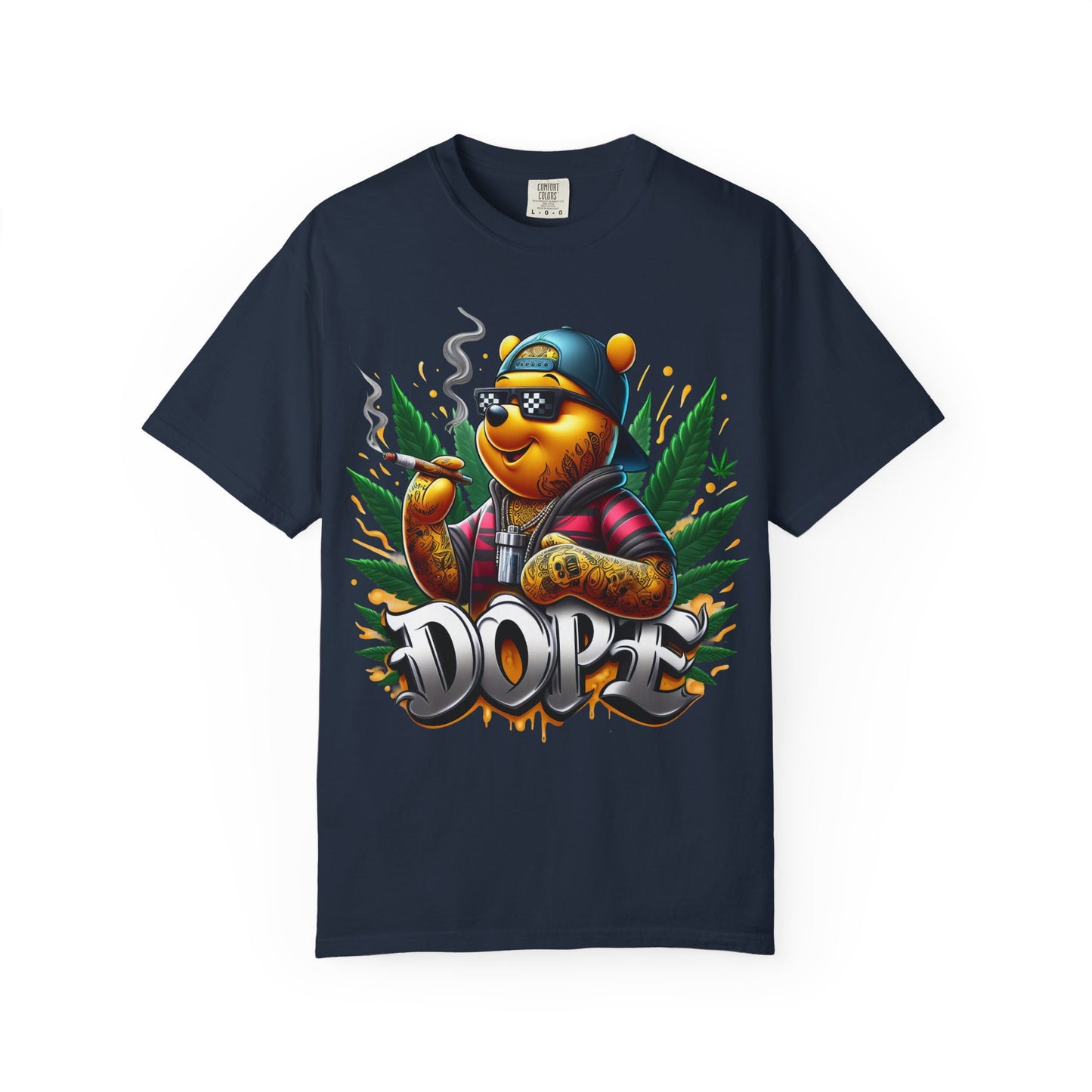 Cool Bear Graphic T-Shirt, Unisex Tee, Cannabis Vibe Apparel, Streetwear, Dope Graphic Shirt, Perfect for Gifting, 420, Cannabis