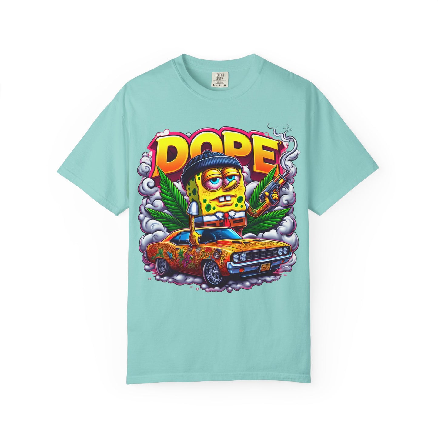 Vibrant Graphic Tee: Funky Cartoon T-Shirt, Unisex Fashion, Casual Wear, Gift for Friends, Streetwear Style, Cool Graphic Tee, 420, Cannabis