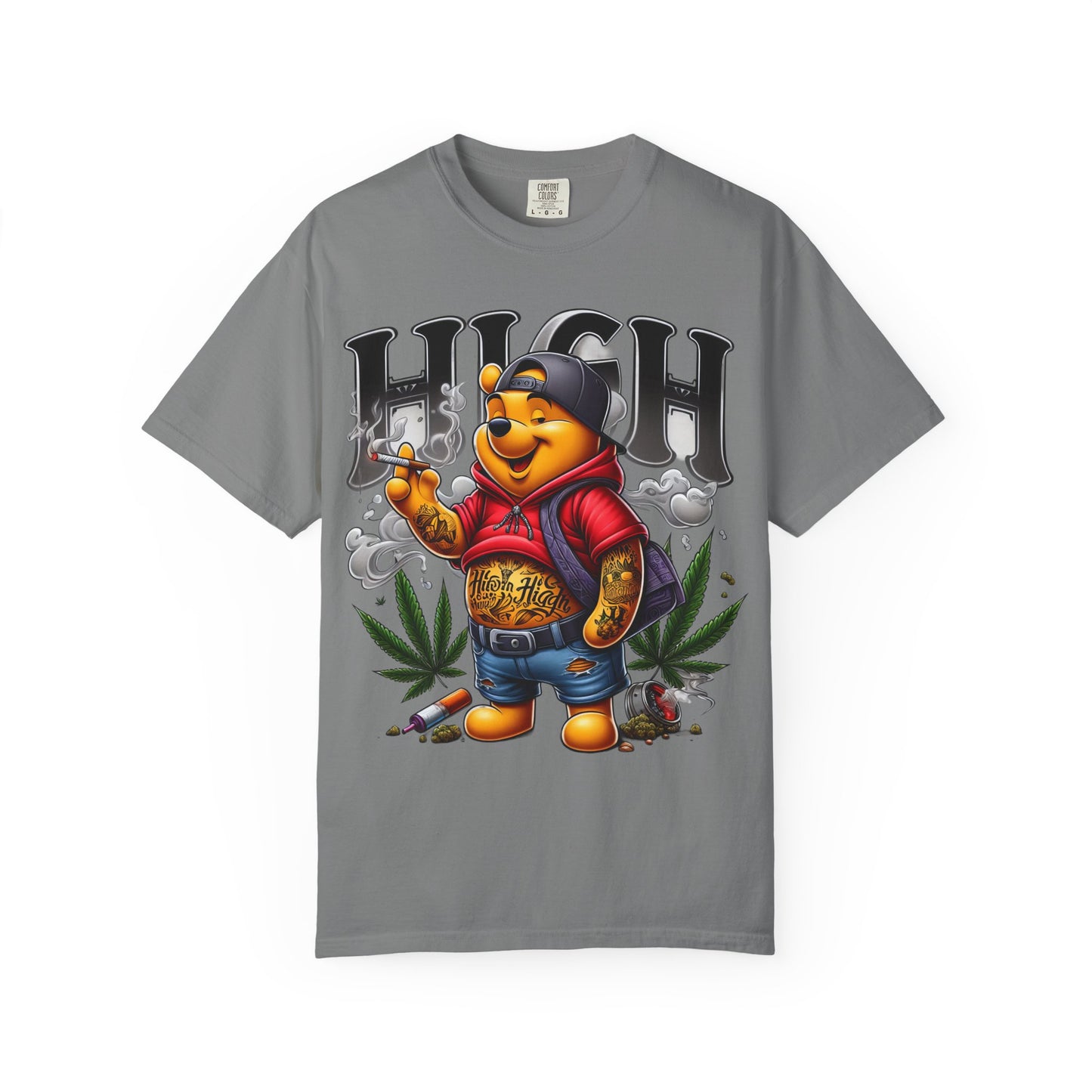 Chill Vibes Unisex T-shirt, High Design, Streetwear Style, Perfect Gift for Cannabis Lovers, Summer Festivals, Everyday Wear, Cannabis, 420