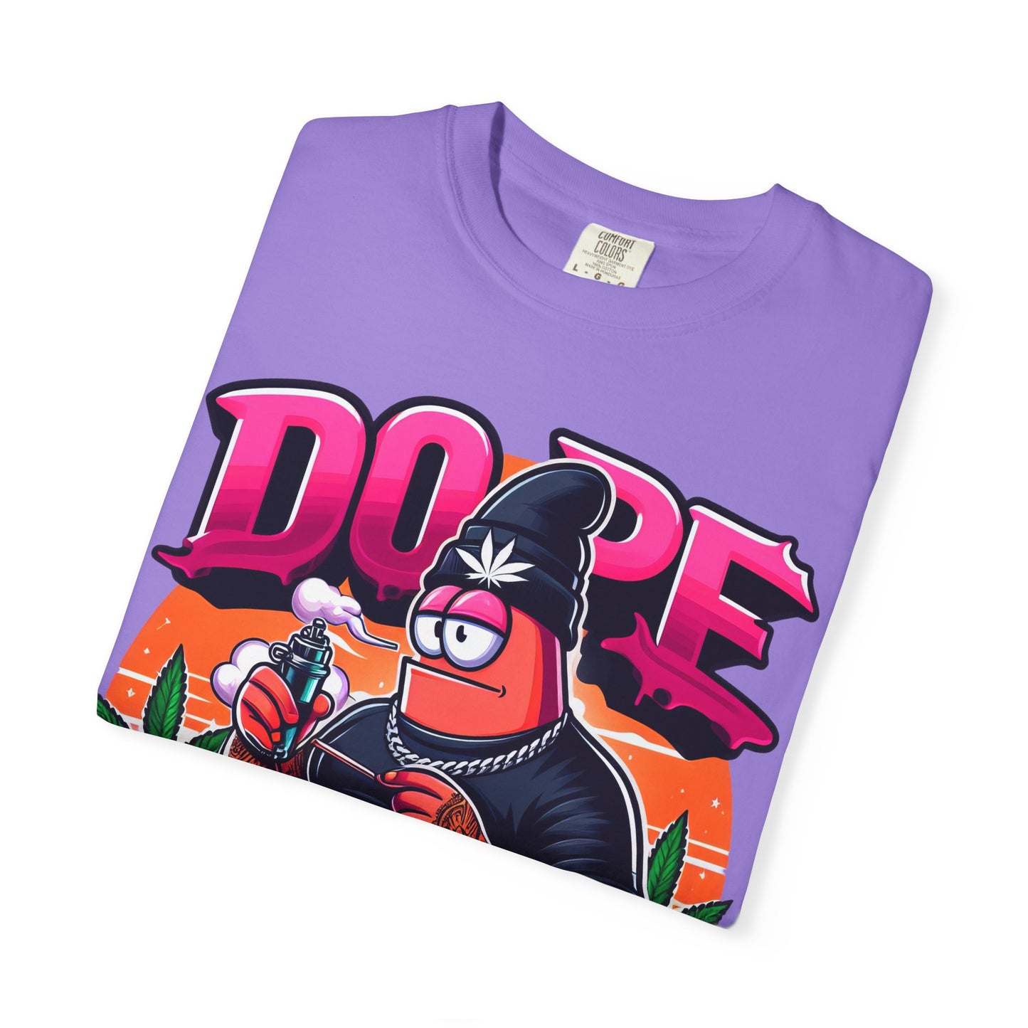 Dope Vibes Unisex T-shirt, Graphic Tee for Streetwear, Cool Casual Outfit, Gift for Artists, Hip Hop Culture Clothing, Cannabis, 420