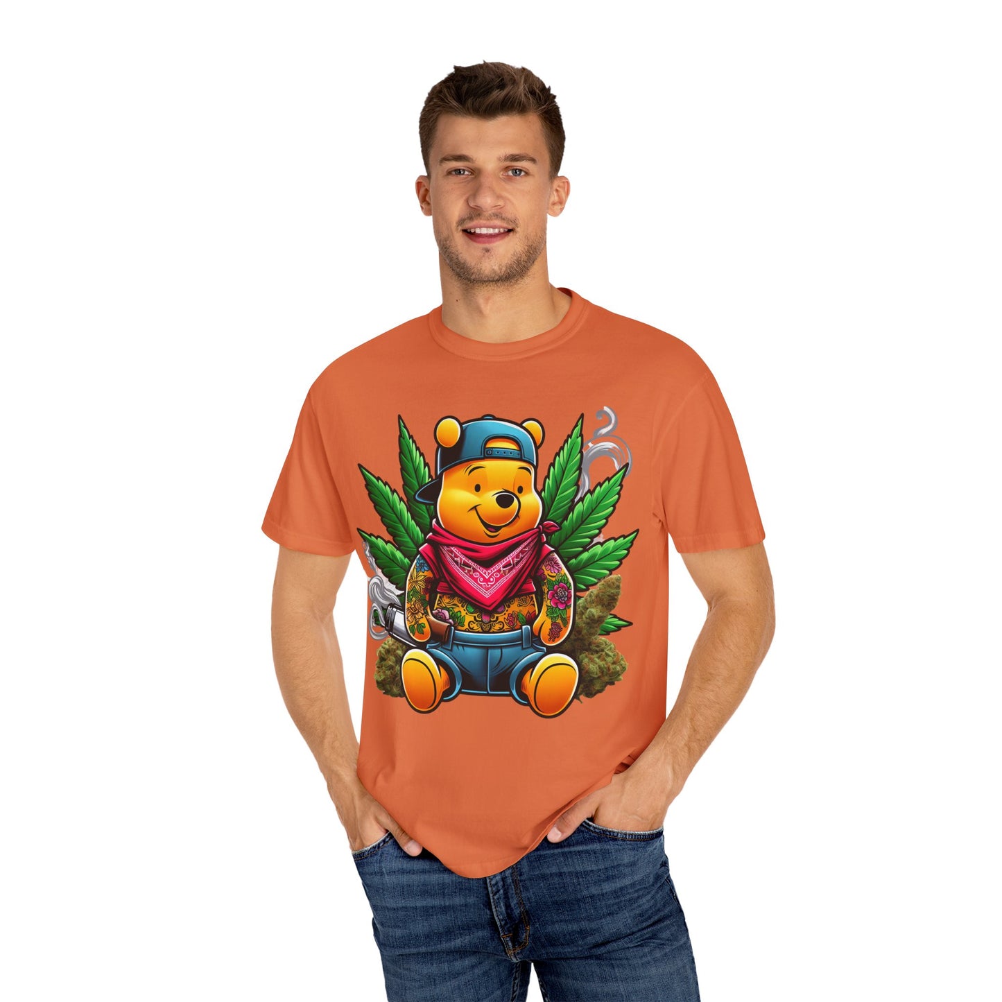 Chill Vibes Graphic Tee - Cartoon Character T-Shirt, Streetwear Style, Cool Gift for Cannabis Lovers, Relaxed Fit T-shirt, 420, Cannabis