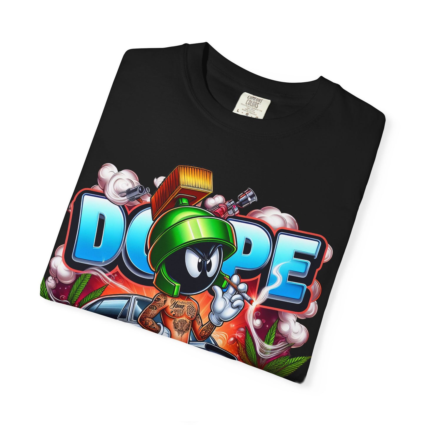 Dope Vibes Unisex Garment-Dyed T-Shirt, Streetwear Tee, Hip-Hop Style Shirt, Casual Fashion Top, Unique Graphic Tee, 420, Cannabis