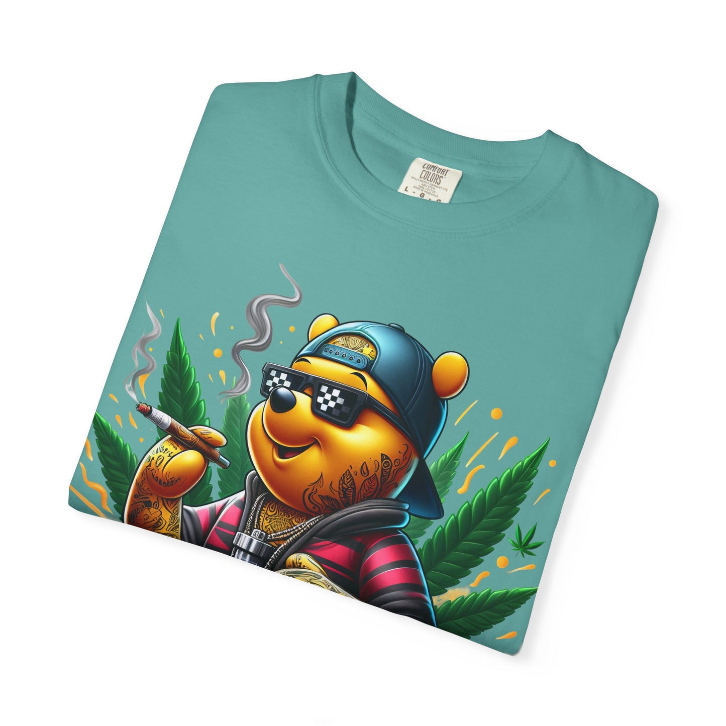 Cool Bear Graphic T-Shirt, Unisex Tee, Cannabis Vibe Apparel, Streetwear, Dope Graphic Shirt, Perfect for Gifting, 420, Cannabis