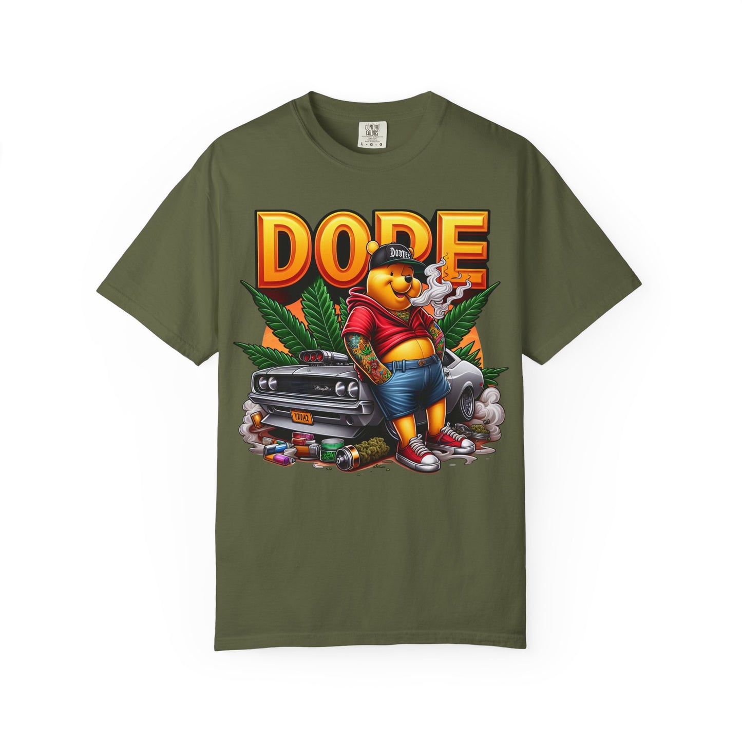 Cool Dude Graphic T-Shirt, Vintage Streetwear Tee, Perfect for Festivals, Summer Vibes, Hip Hop, Gift for Friends, 420, Cannabis