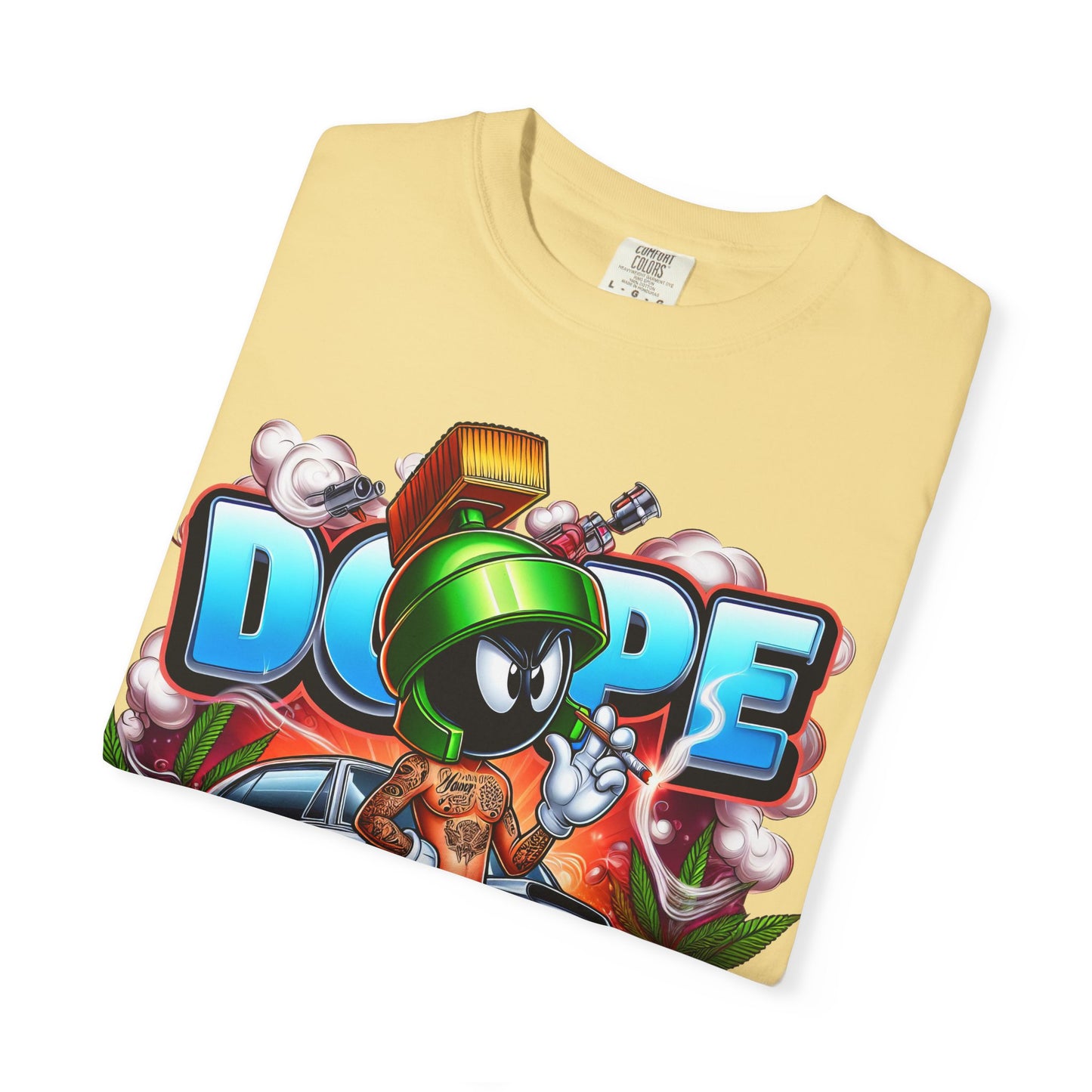 Dope Vibes Unisex Garment-Dyed T-Shirt, Streetwear Tee, Hip-Hop Style Shirt, Casual Fashion Top, Unique Graphic Tee, 420, Cannabis
