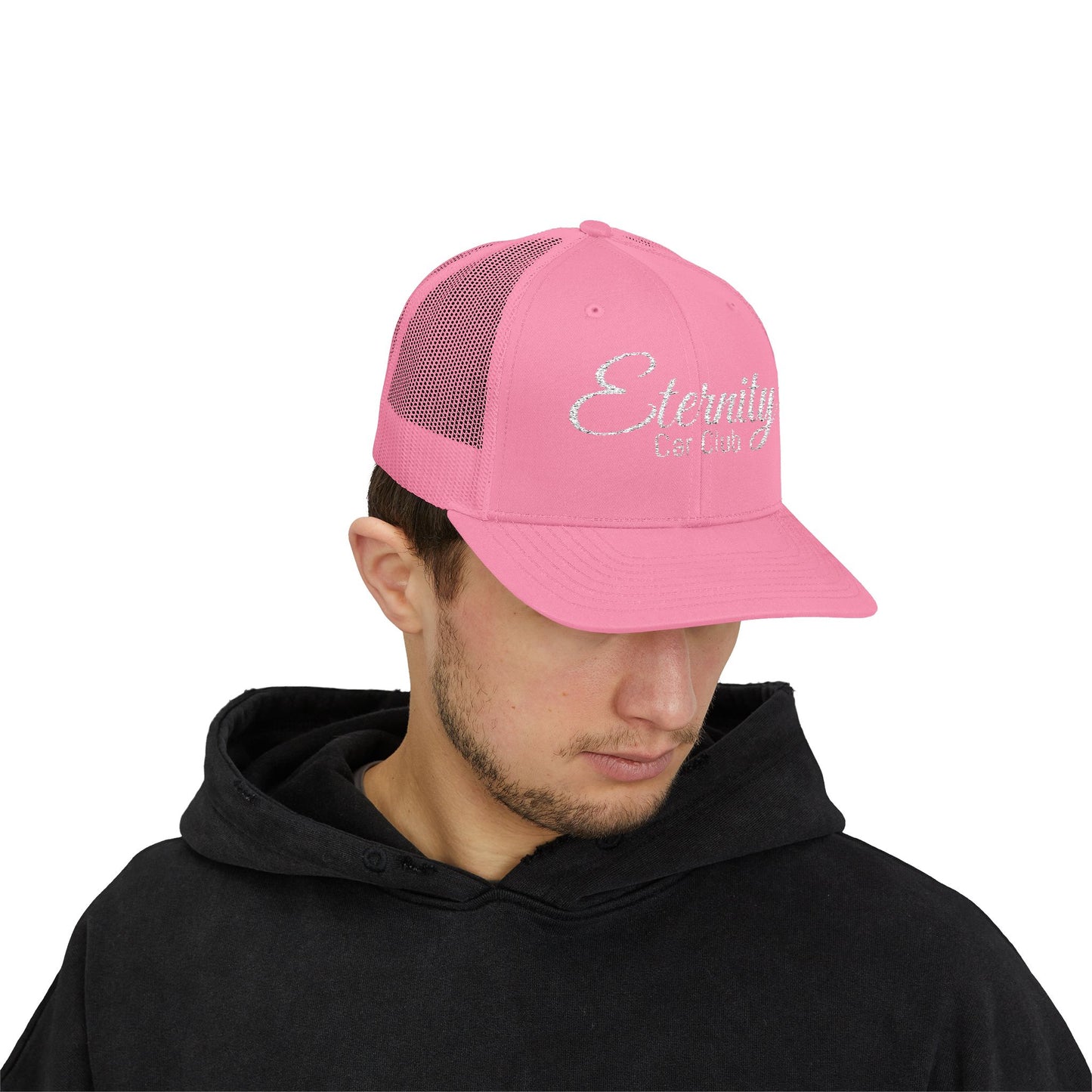 Embroidered: Eternity Car Club Snapback Trucker Cap, Adjustable Hat