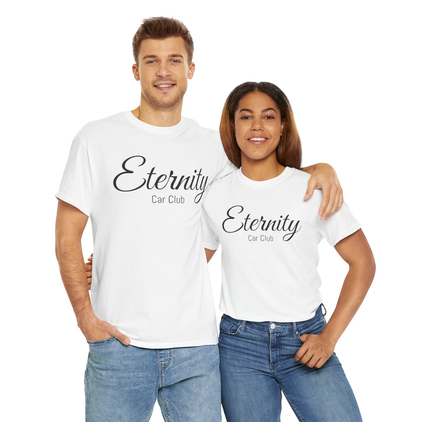 Eternity Car Club Unisex Heavy Cotton Tee - Stylish Automotive Apparel
