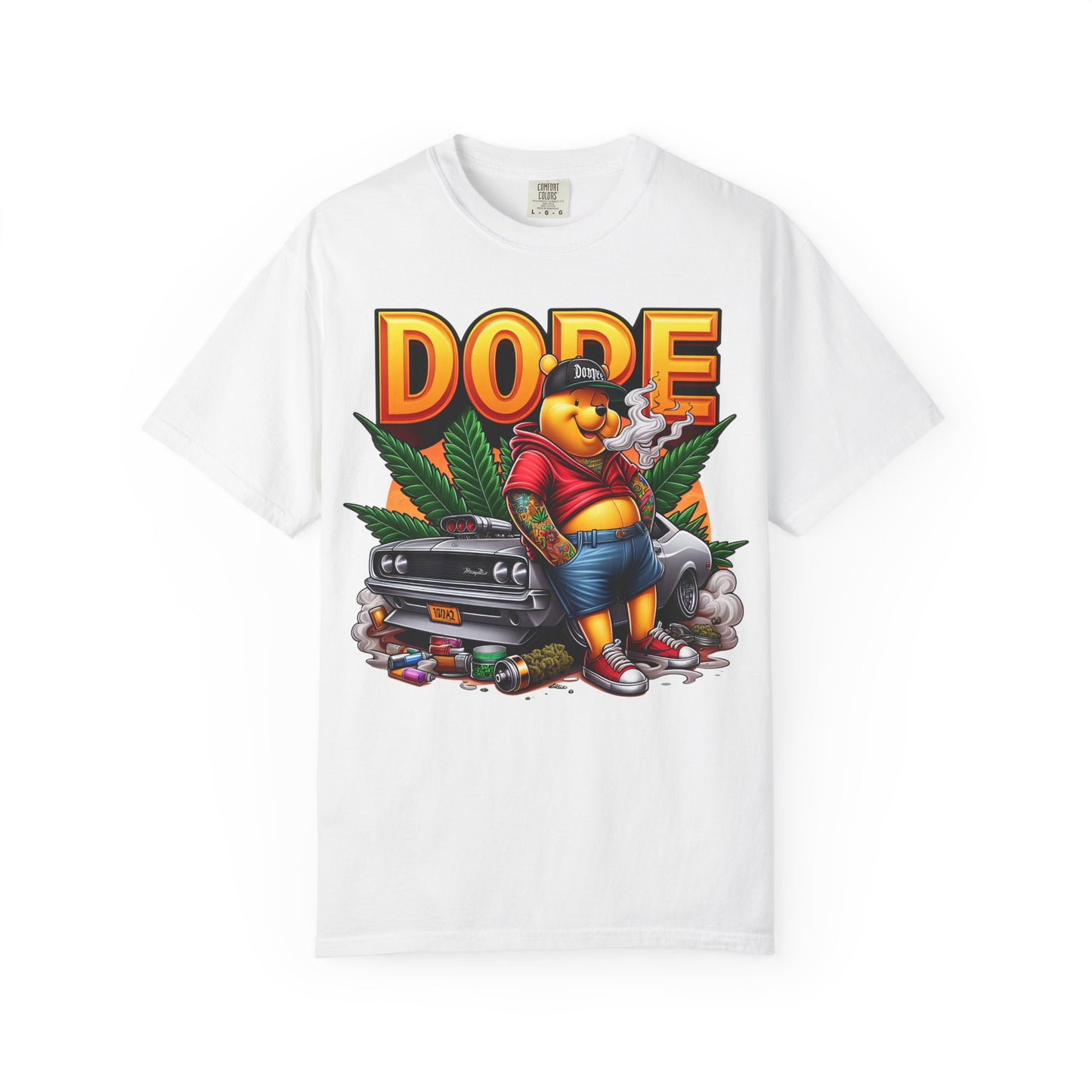 Cool Dude Graphic T-Shirt, Vintage Streetwear Tee, Perfect for Festivals, Summer Vibes, Hip Hop, Gift for Friends, 420, Cannabis