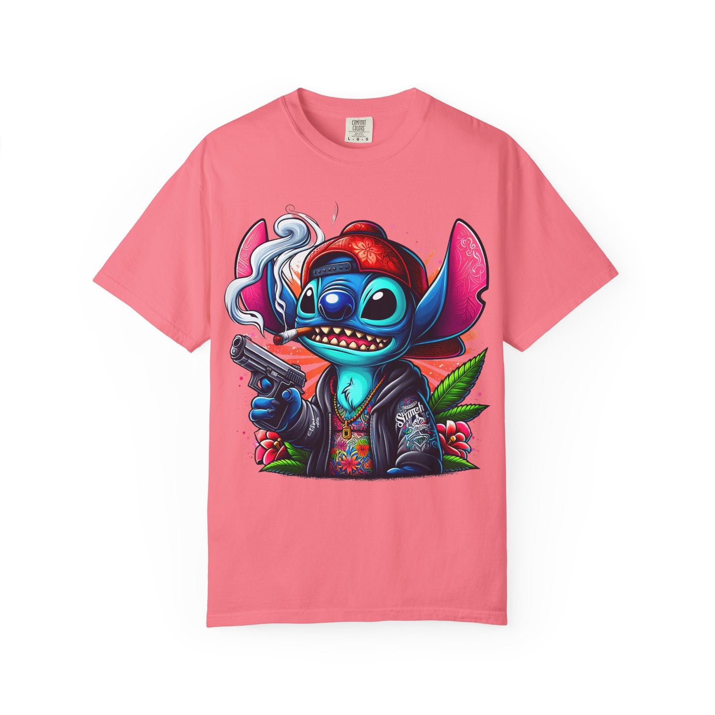 Vibrant Cartoon Graphic Tee, Unisex T-shirt, Casual Wear, Streetwear Style, Summer Fashion, Gift for Friends, Cannabis, 420