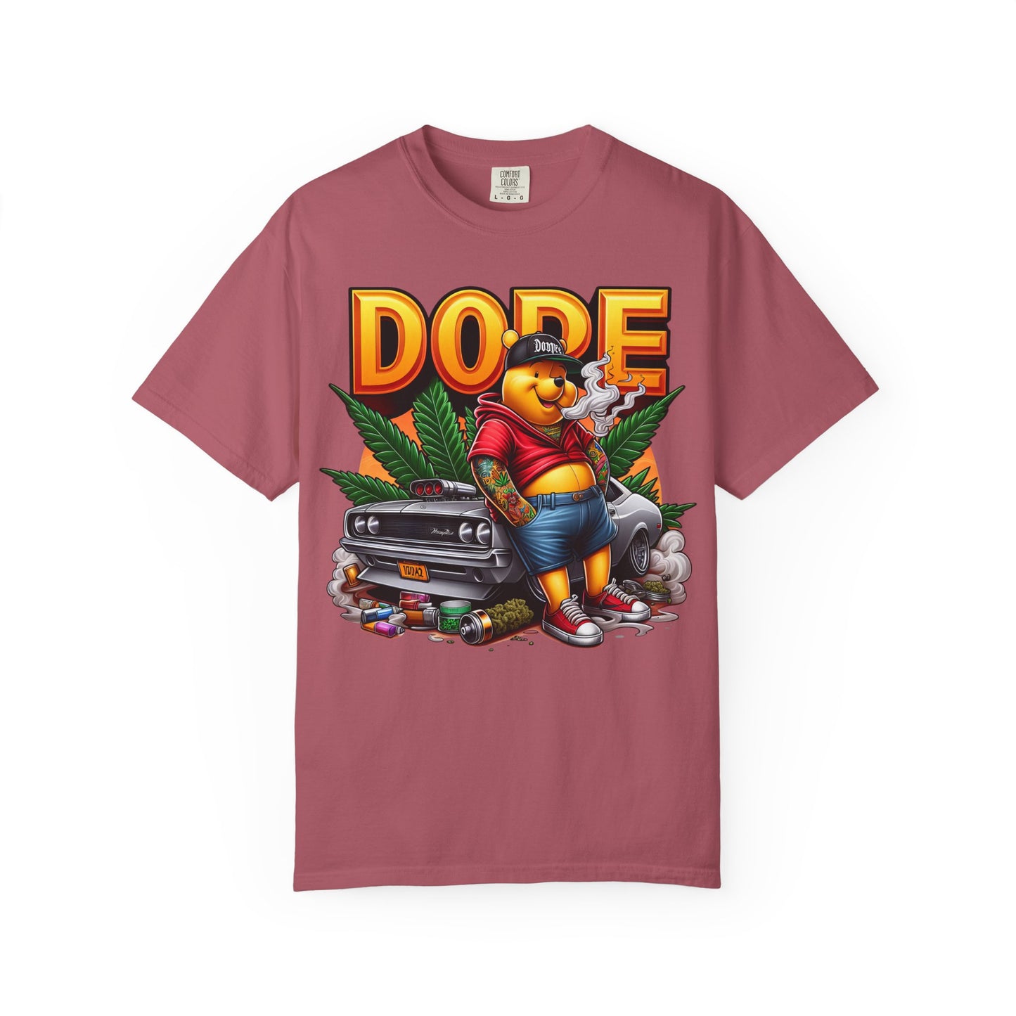 Cool Dude Graphic T-Shirt, Vintage Streetwear Tee, Perfect for Festivals, Summer Vibes, Hip Hop, Gift for Friends, 420, Cannabis