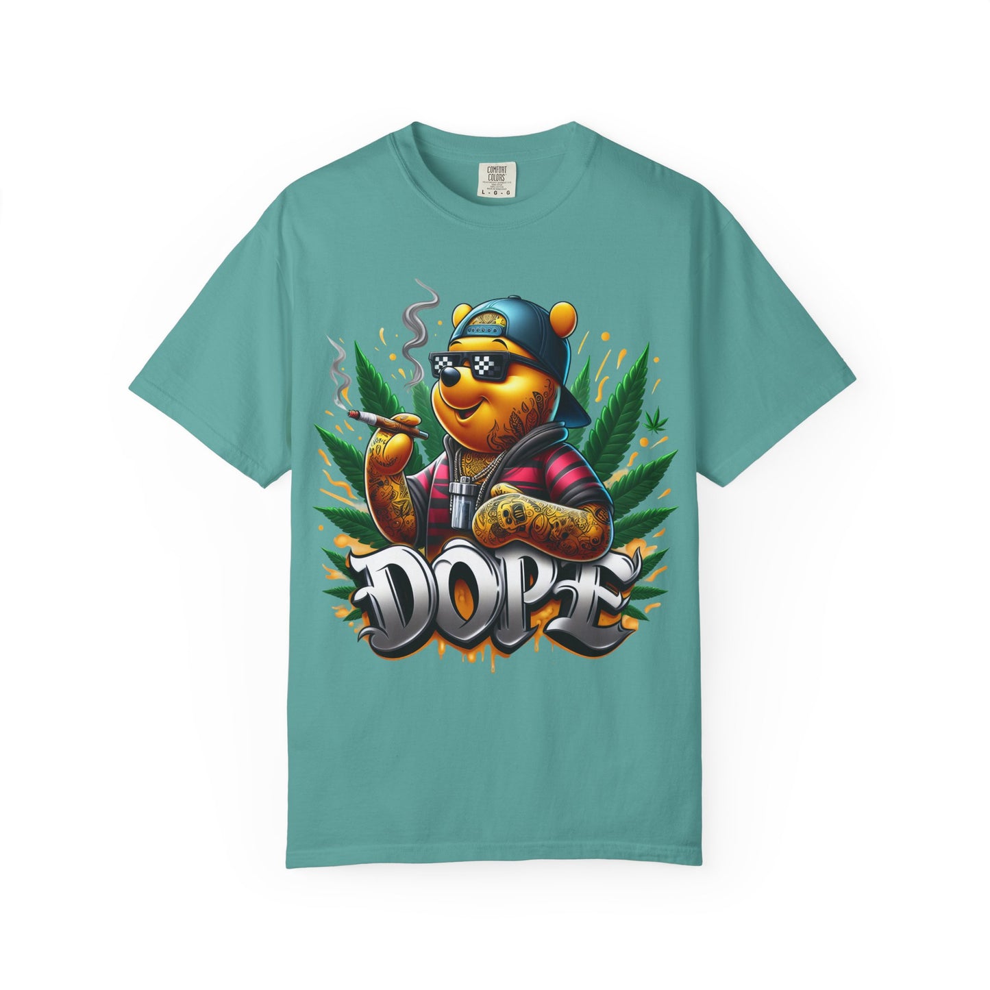 Cool Bear Graphic T-Shirt, Unisex Tee, Cannabis Vibe Apparel, Streetwear, Dope Graphic Shirt, Perfect for Gifting, 420, Cannabis