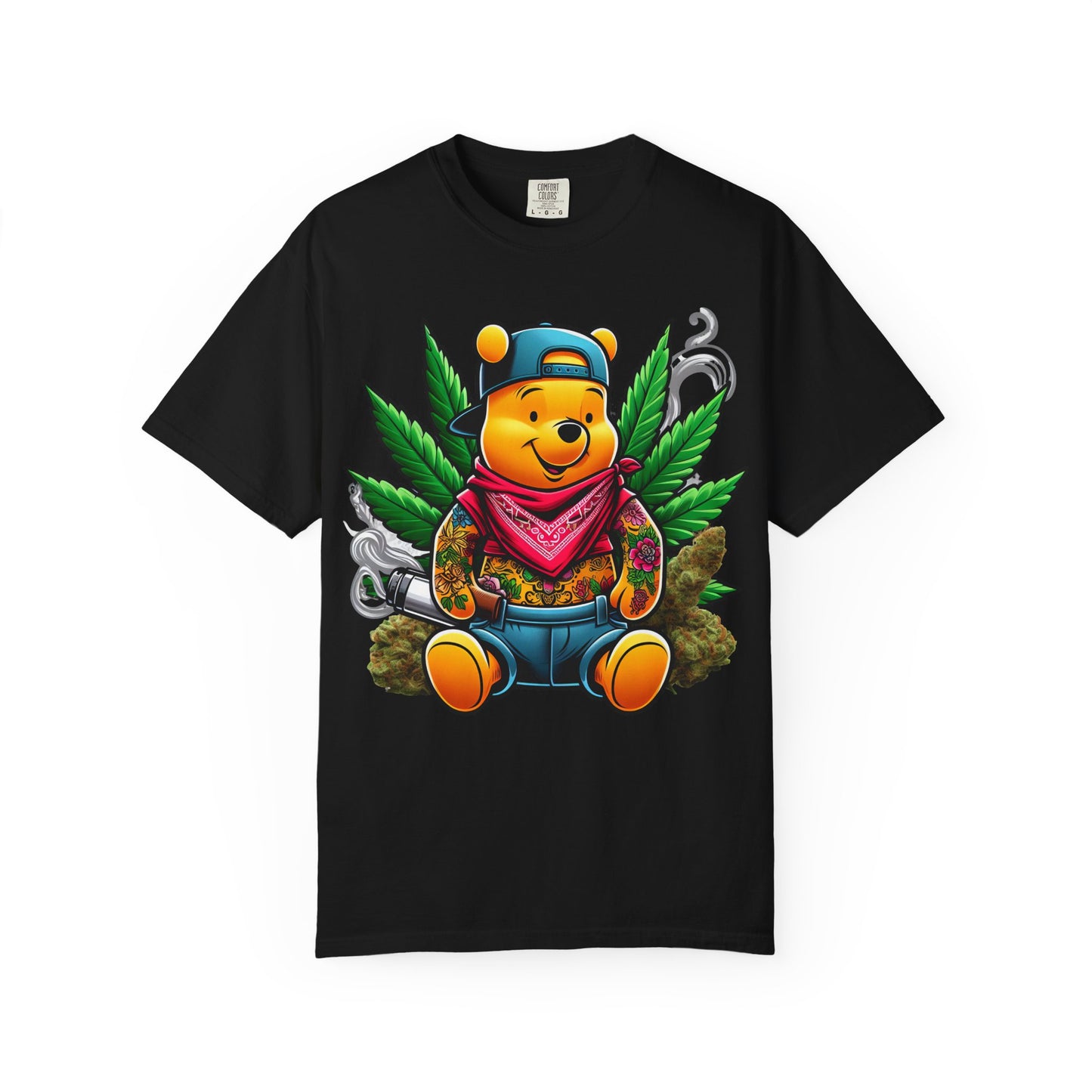 Chill Vibes Graphic Tee - Cartoon Character T-Shirt, Streetwear Style, Cool Gift for Cannabis Lovers, Relaxed Fit T-shirt, 420, Cannabis