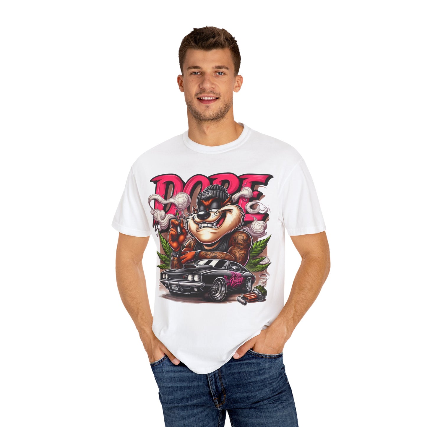 Cool Graphic T-Shirt, Vintage Car Shirt, Unisex Graphic Tee, Gift for Car Enthusiasts, Dope Clothing, Streetwear Style, 420, Cannabis