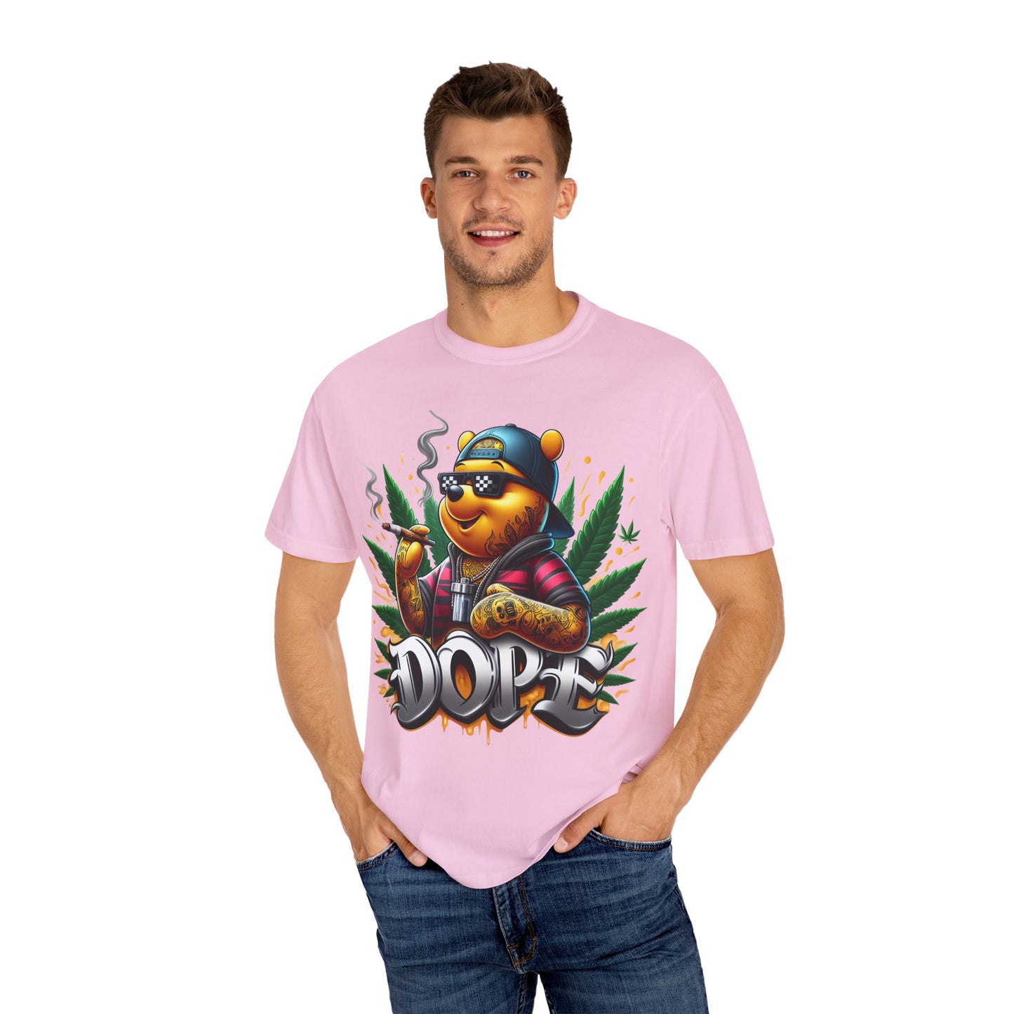 Cool Bear Graphic T-Shirt, Unisex Tee, Cannabis Vibe Apparel, Streetwear, Dope Graphic Shirt, Perfect for Gifting, 420, Cannabis