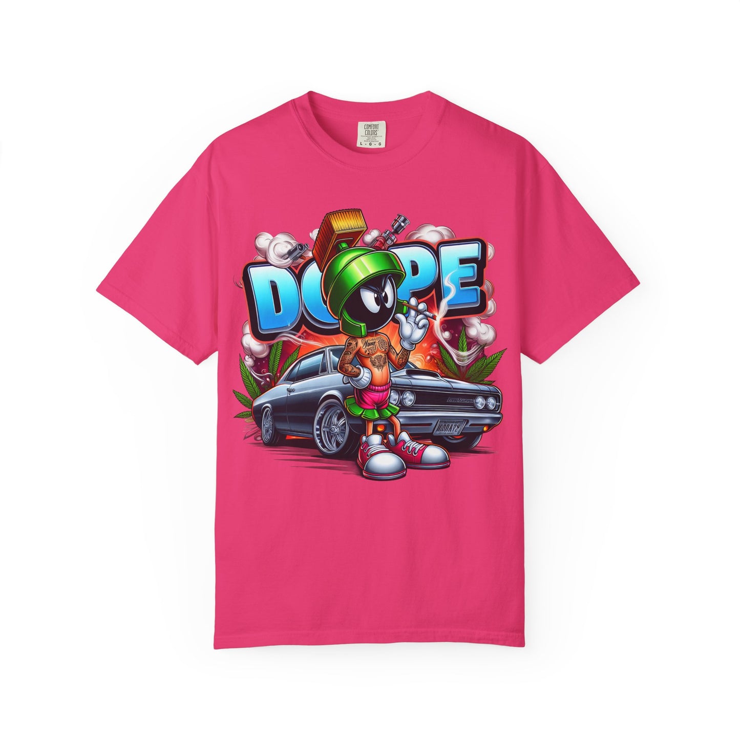 Dope Vibes Unisex Garment-Dyed T-Shirt, Streetwear Tee, Hip-Hop Style Shirt, Casual Fashion Top, Unique Graphic Tee, 420, Cannabis