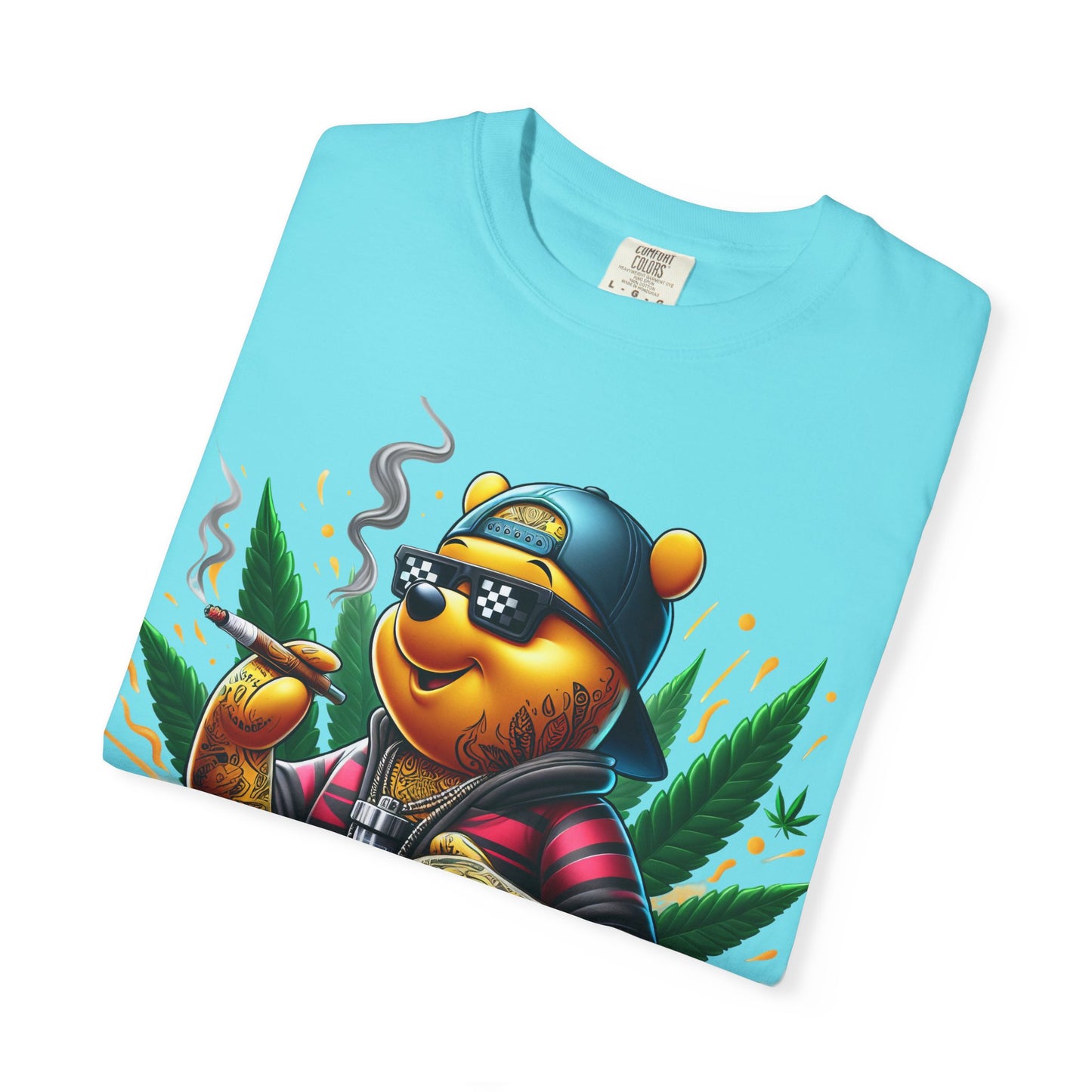 Cool Bear Graphic T-Shirt, Unisex Tee, Cannabis Vibe Apparel, Streetwear, Dope Graphic Shirt, Perfect for Gifting, 420, Cannabis