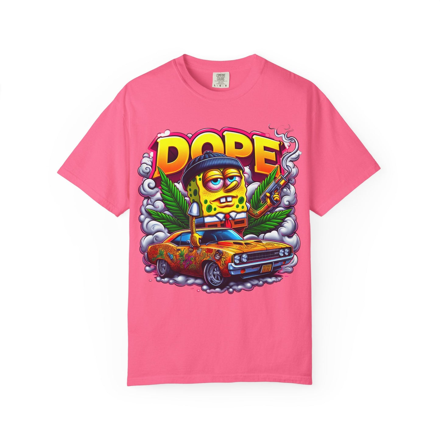 Vibrant Graphic Tee: Funky Cartoon T-Shirt, Unisex Fashion, Casual Wear, Gift for Friends, Streetwear Style, Cool Graphic Tee, 420, Cannabis
