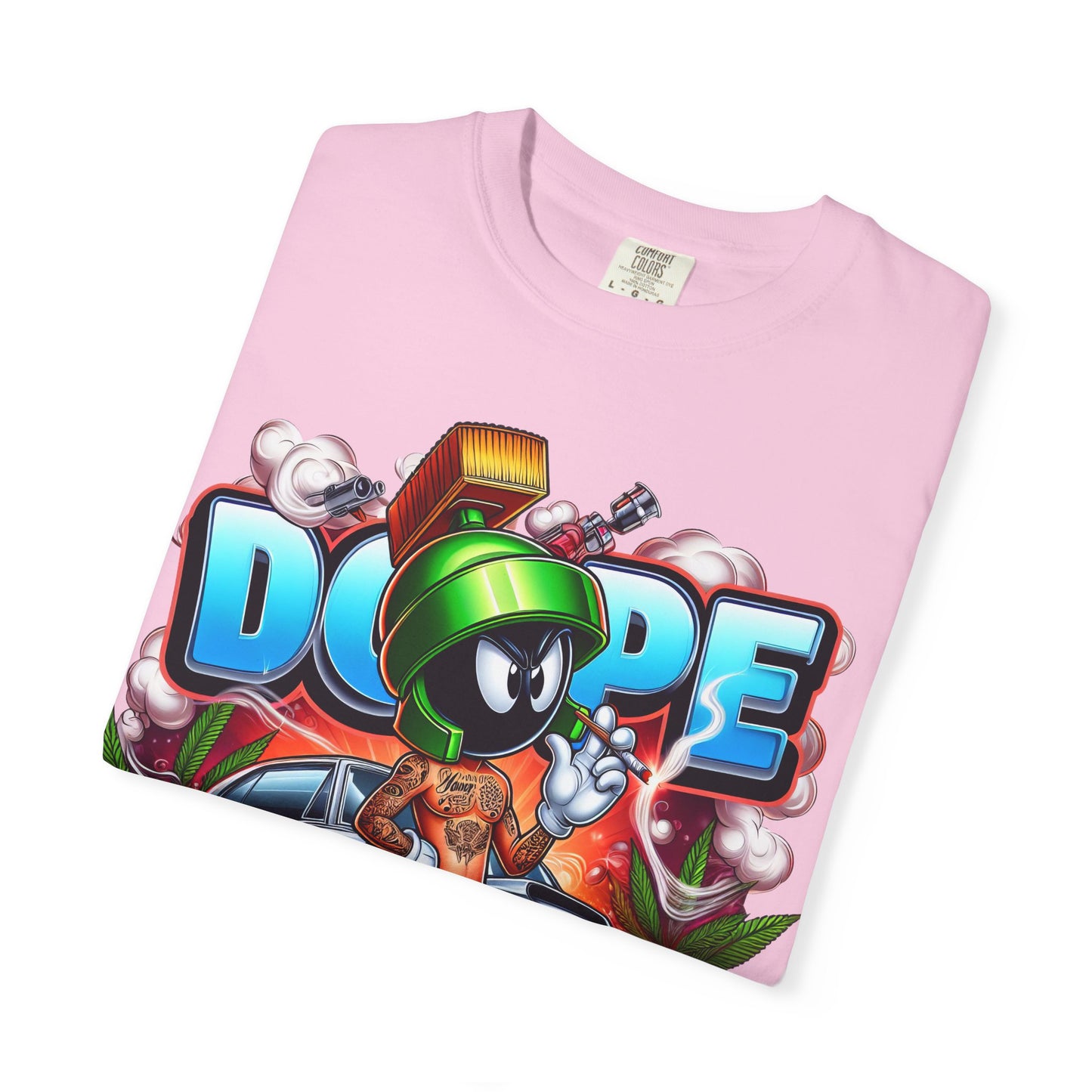 Dope Vibes Unisex Garment-Dyed T-Shirt, Streetwear Tee, Hip-Hop Style Shirt, Casual Fashion Top, Unique Graphic Tee, 420, Cannabis