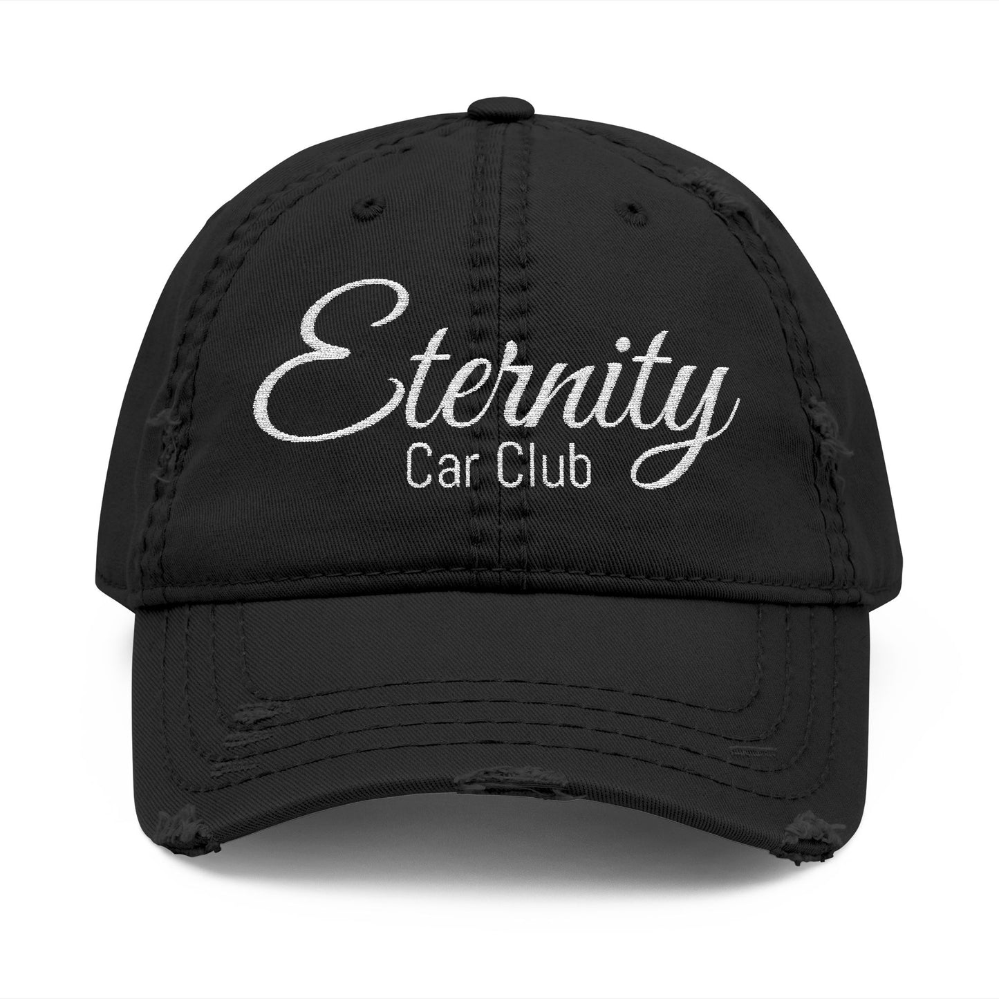 Embroidered Trendy Distressed Dad Hat