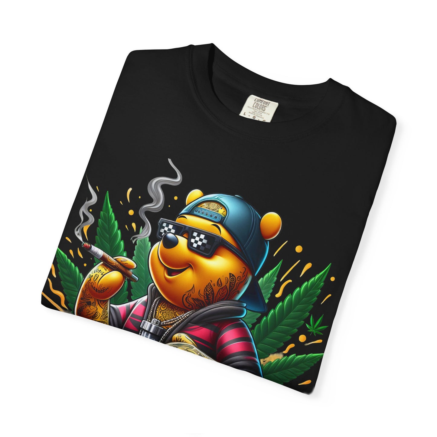 Cool Bear Graphic T-Shirt, Unisex Tee, Cannabis Vibe Apparel, Streetwear, Dope Graphic Shirt, Perfect for Gifting, 420, Cannabis