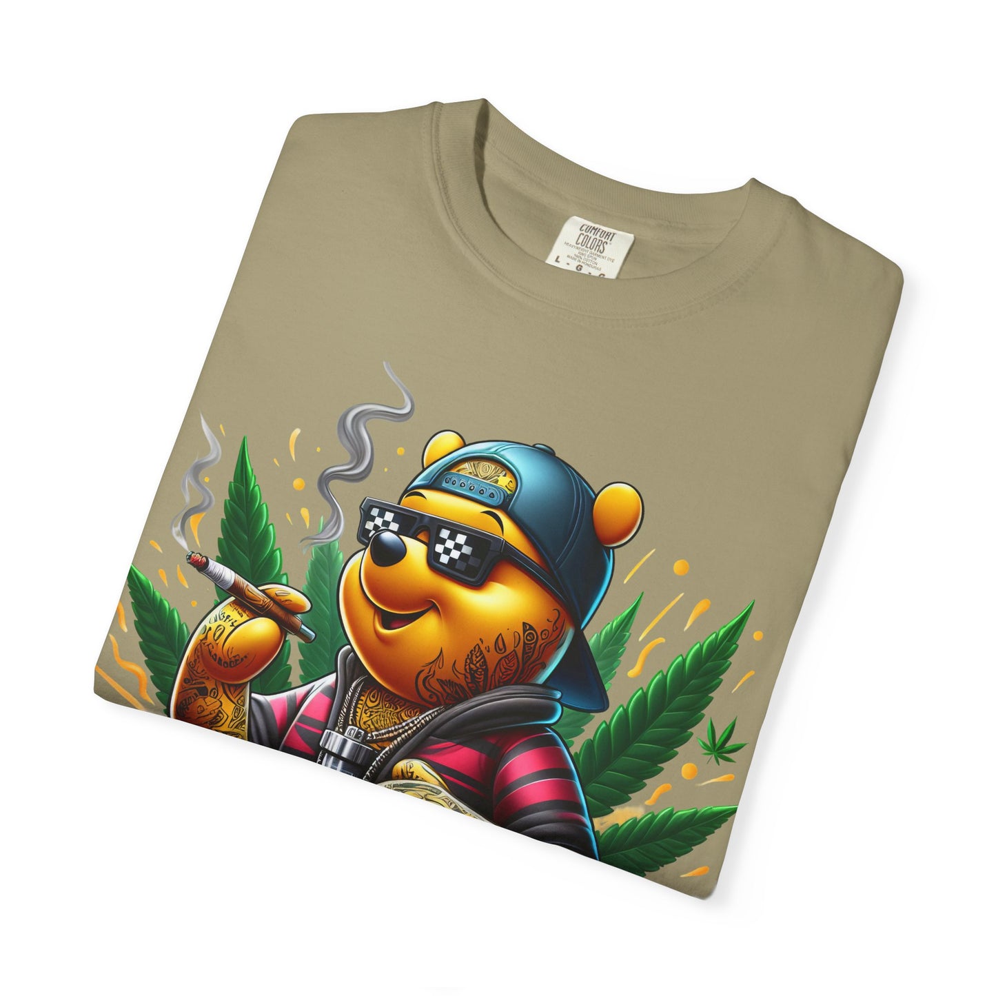 Cool Bear Graphic T-Shirt, Unisex Tee, Cannabis Vibe Apparel, Streetwear, Dope Graphic Shirt, Perfect for Gifting, 420, Cannabis